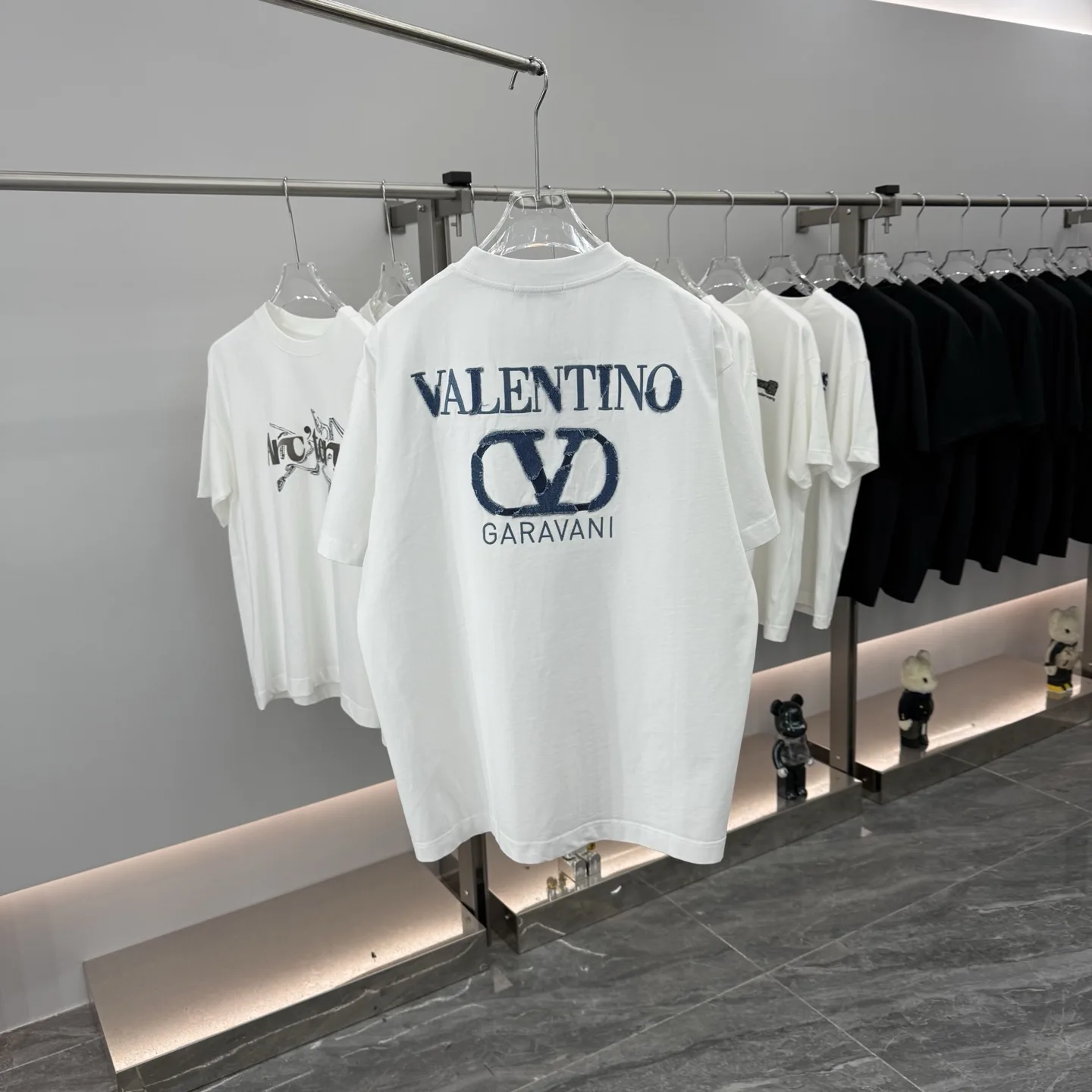 Logo Embroidered Denim Patch T-Shirt D16514285 — view 7