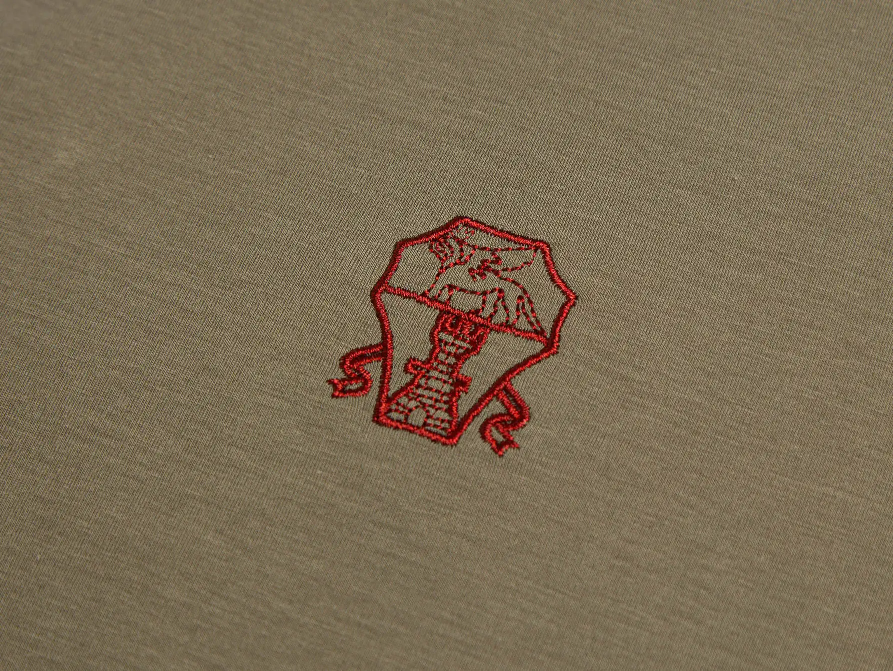 Embroidered Logo Cotton-Jersey T-Shirt D16513129 — view 3