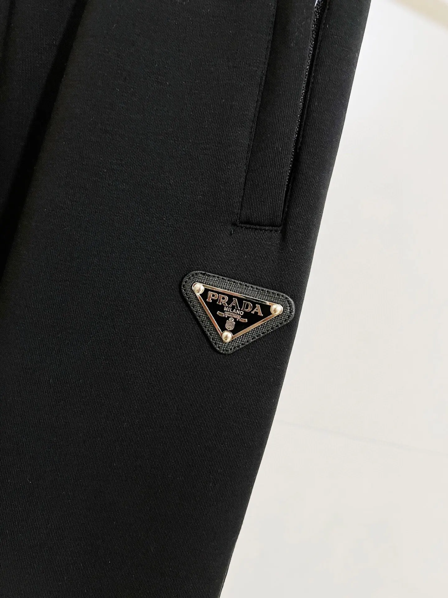 Logo-Appliqué Cotton-Blend Jersey Sweatpants D16516451 — view 4