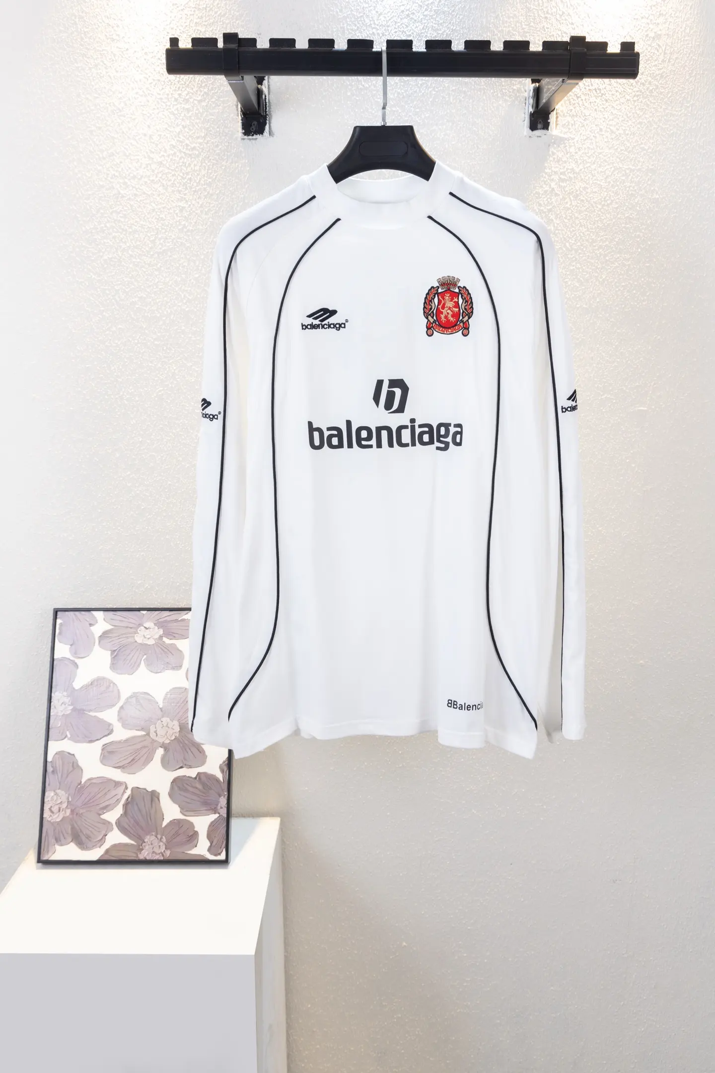 Logo-Embroidered Oversized Long-Sleeve Jersey D16512664