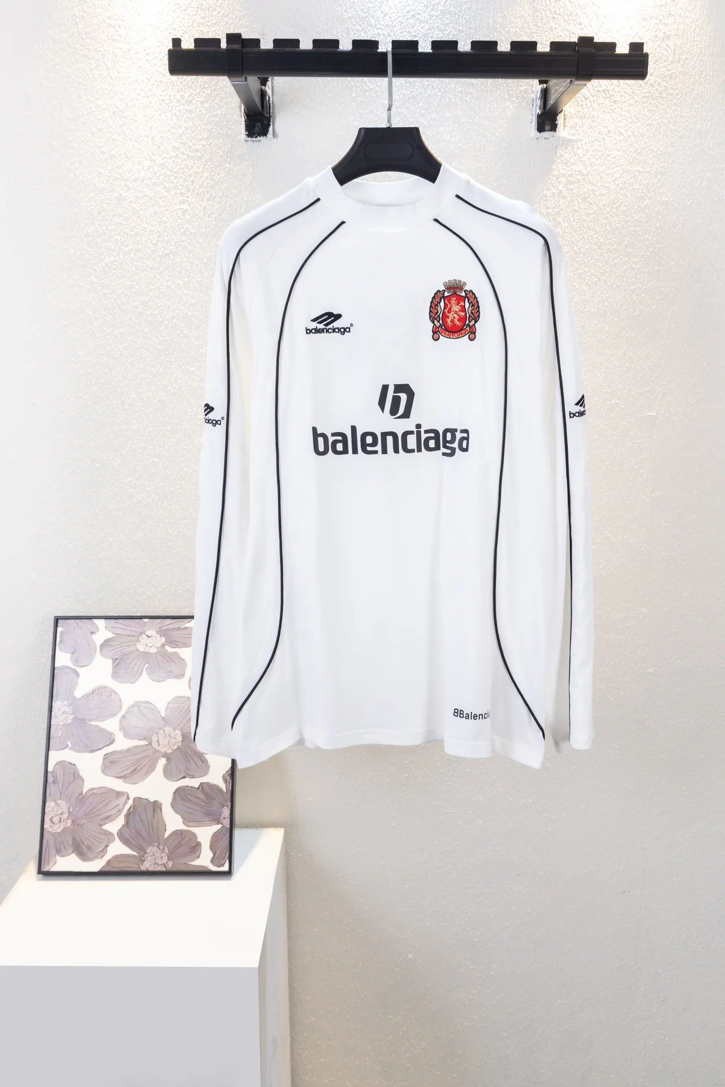 Logo-Embroidered Oversized Long-Sleeve Jersey D16512664