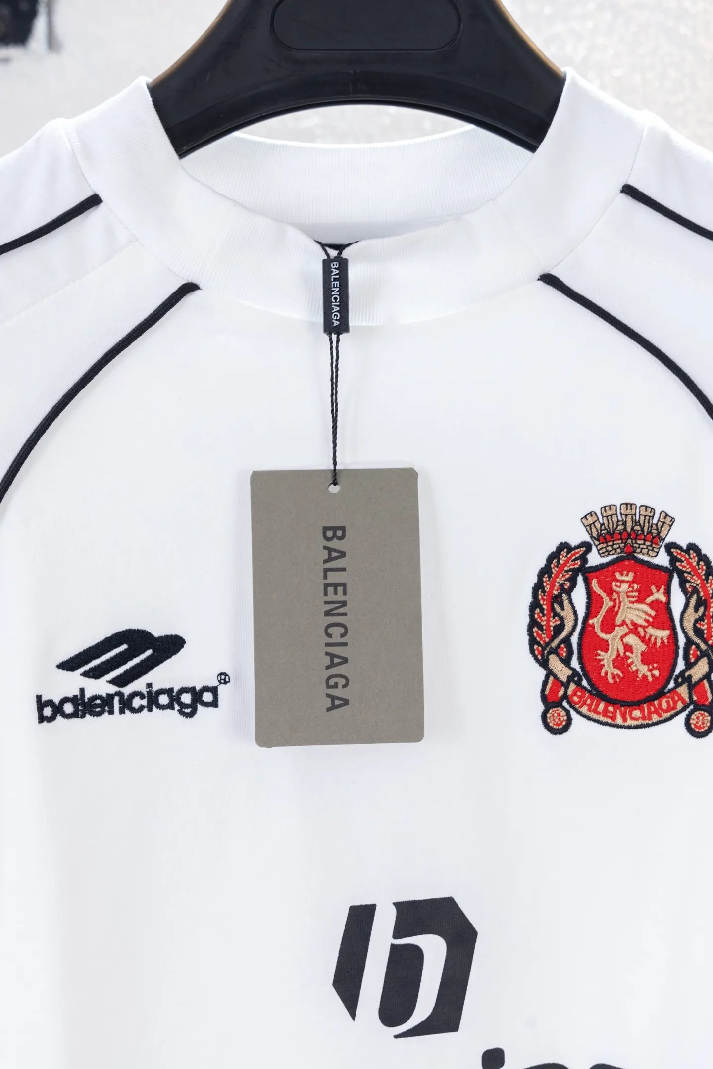 Logo-Embroidered Oversized Long-Sleeve Jersey D16512664 — view 12