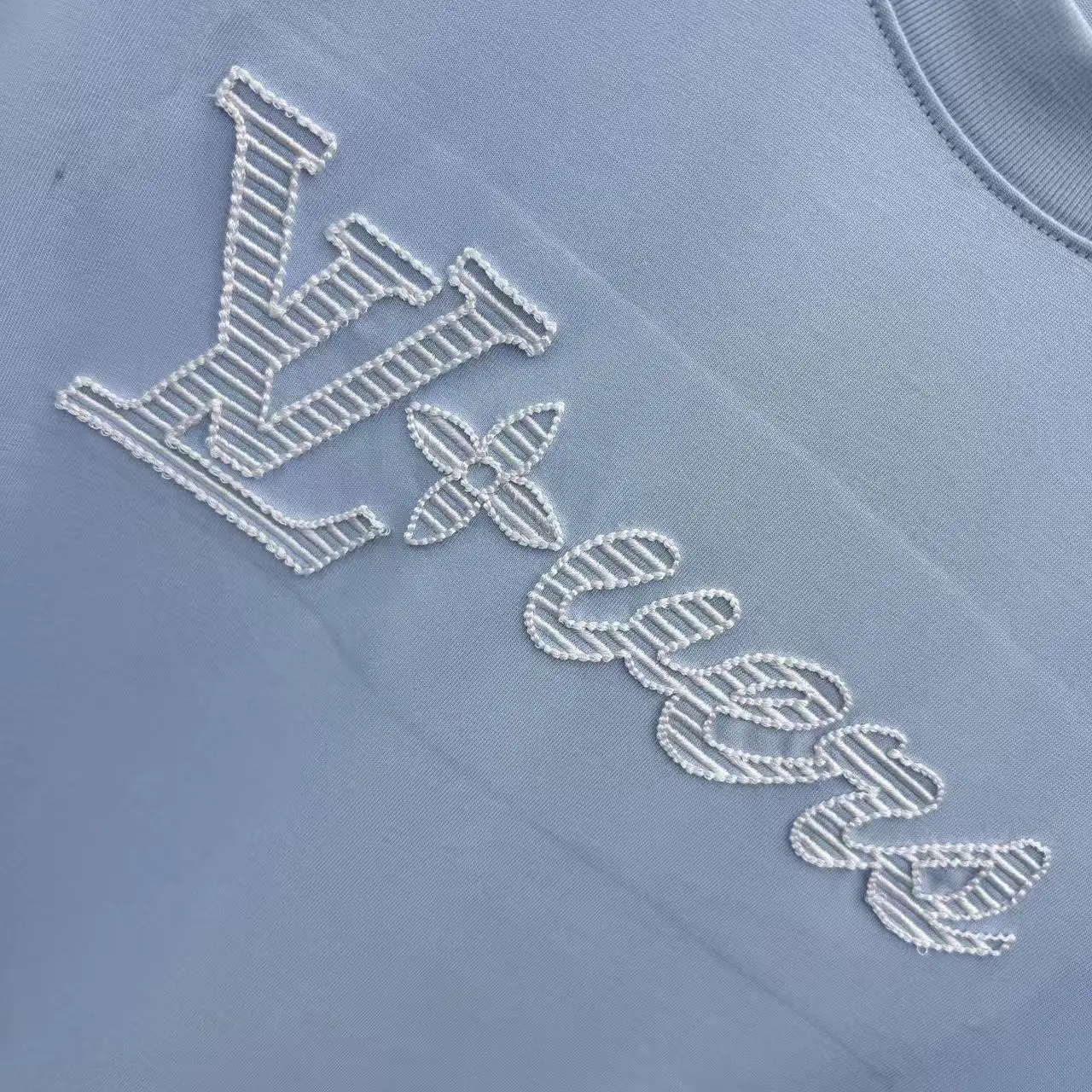 Embroidered Logo Cotton T-Shirt D16514317 — view 6