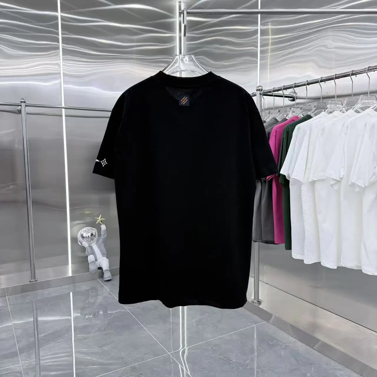 LVERS Embroidered Logo Cotton T-Shirt D16514316 — view 8