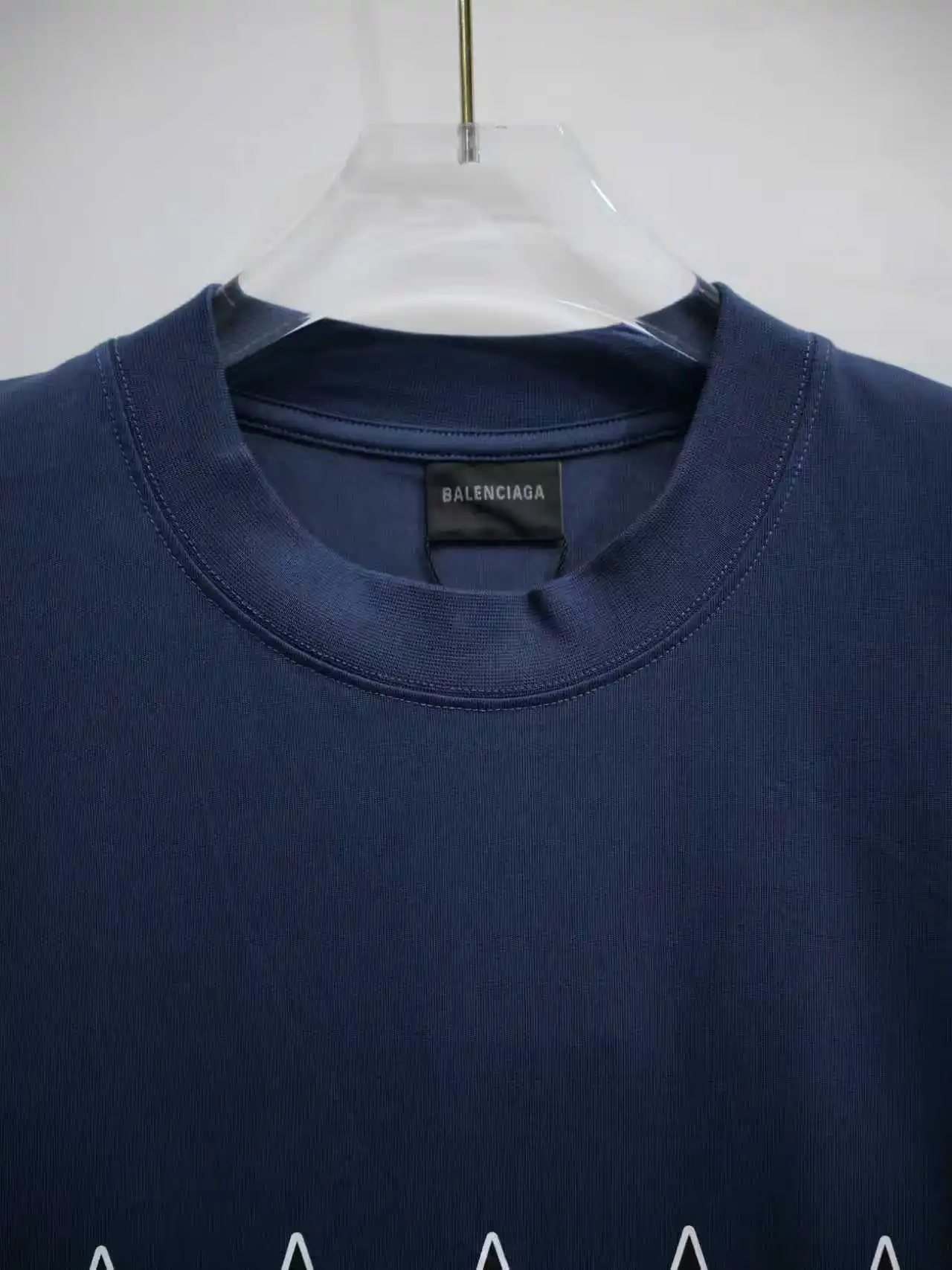 Five-Star Print Oversized Cotton T-Shirt D16513107 — view 5