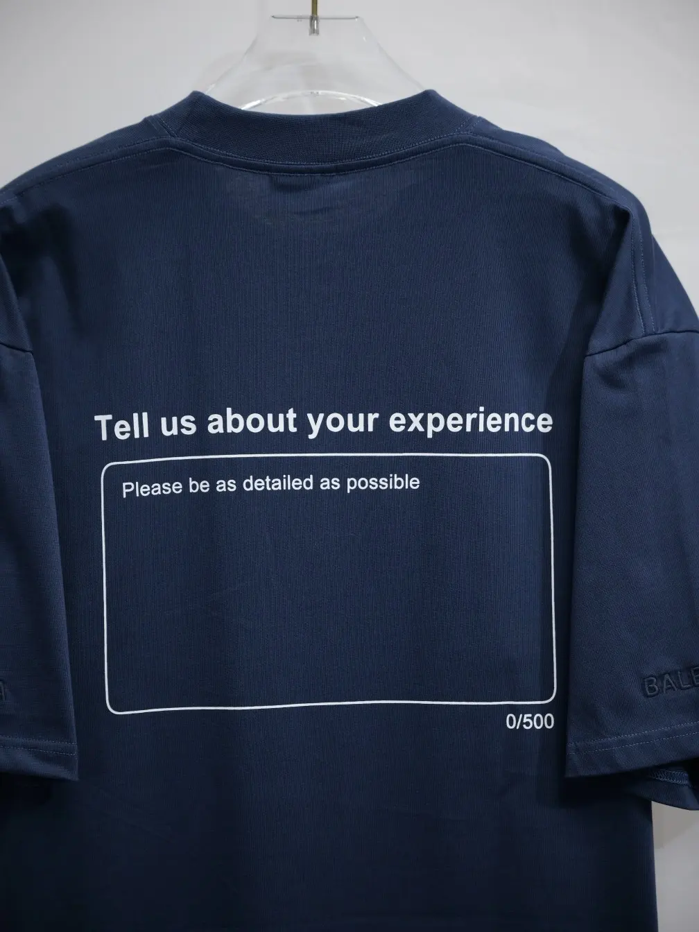 Five-Star Print Oversized Cotton T-Shirt D16513107 — view 6