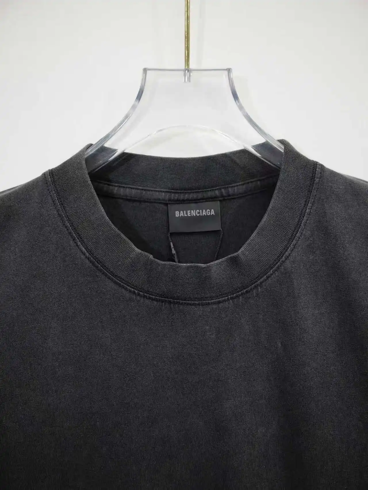 Star Print Washed Cotton T-Shirt D16513106 — view 5