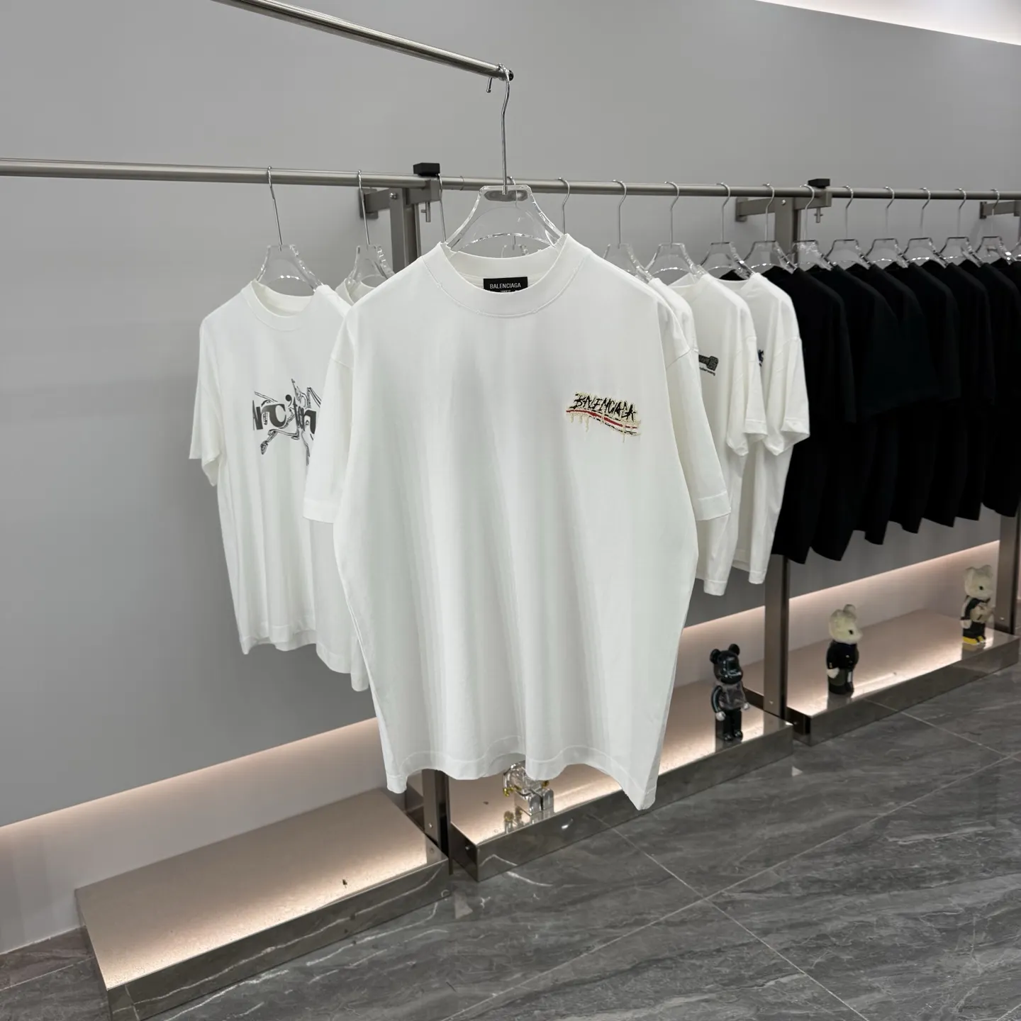 Embroidered Logo Oversized Cotton T-Shirt D16514303