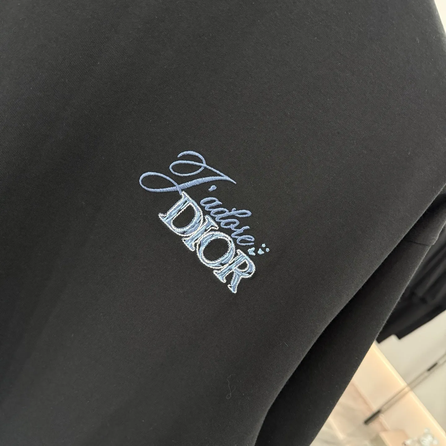 J'adore Dior Logo Embroidered T-Shirt D16514284 — view 6