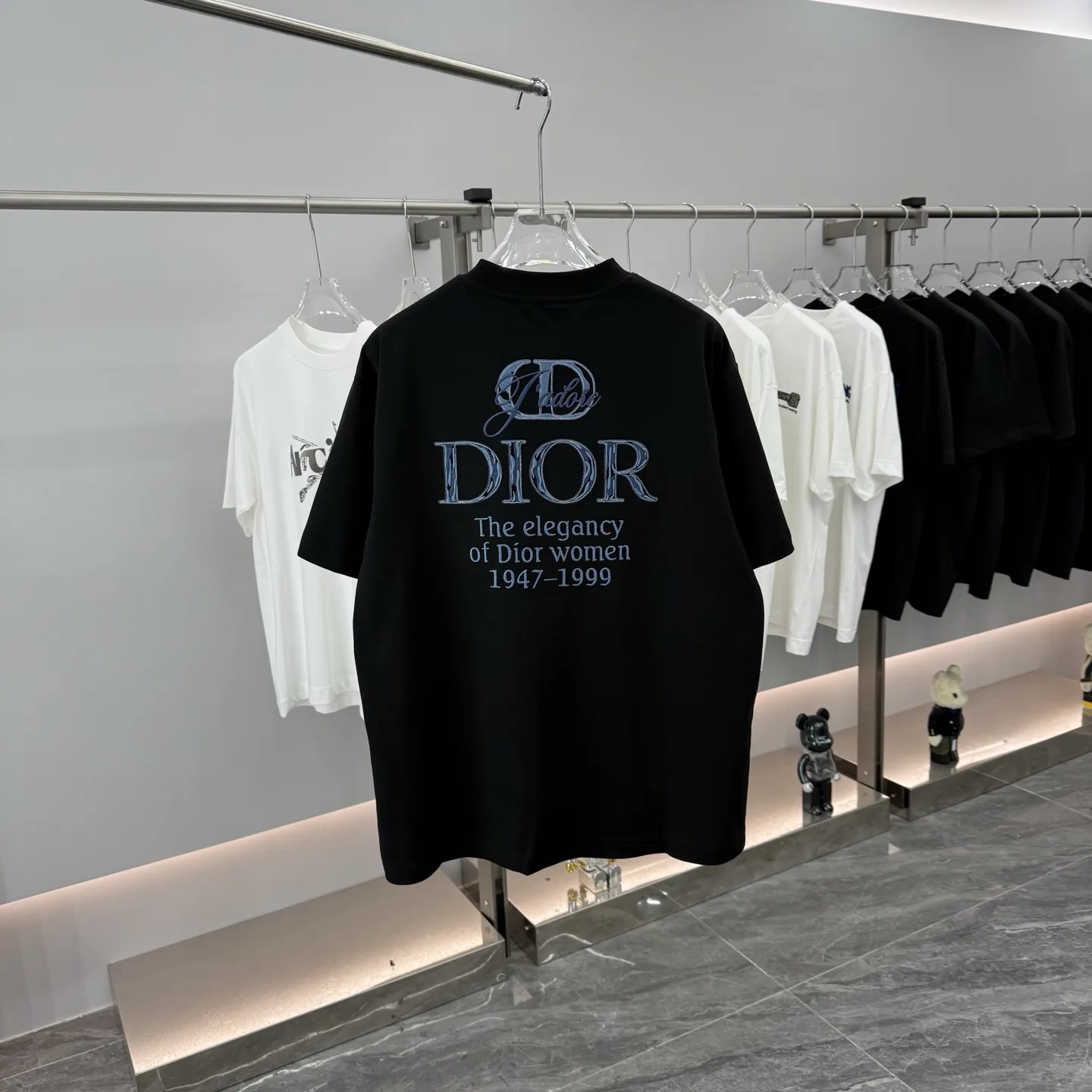 J'adore Dior Logo Embroidered T-Shirt D16514284 — view 7