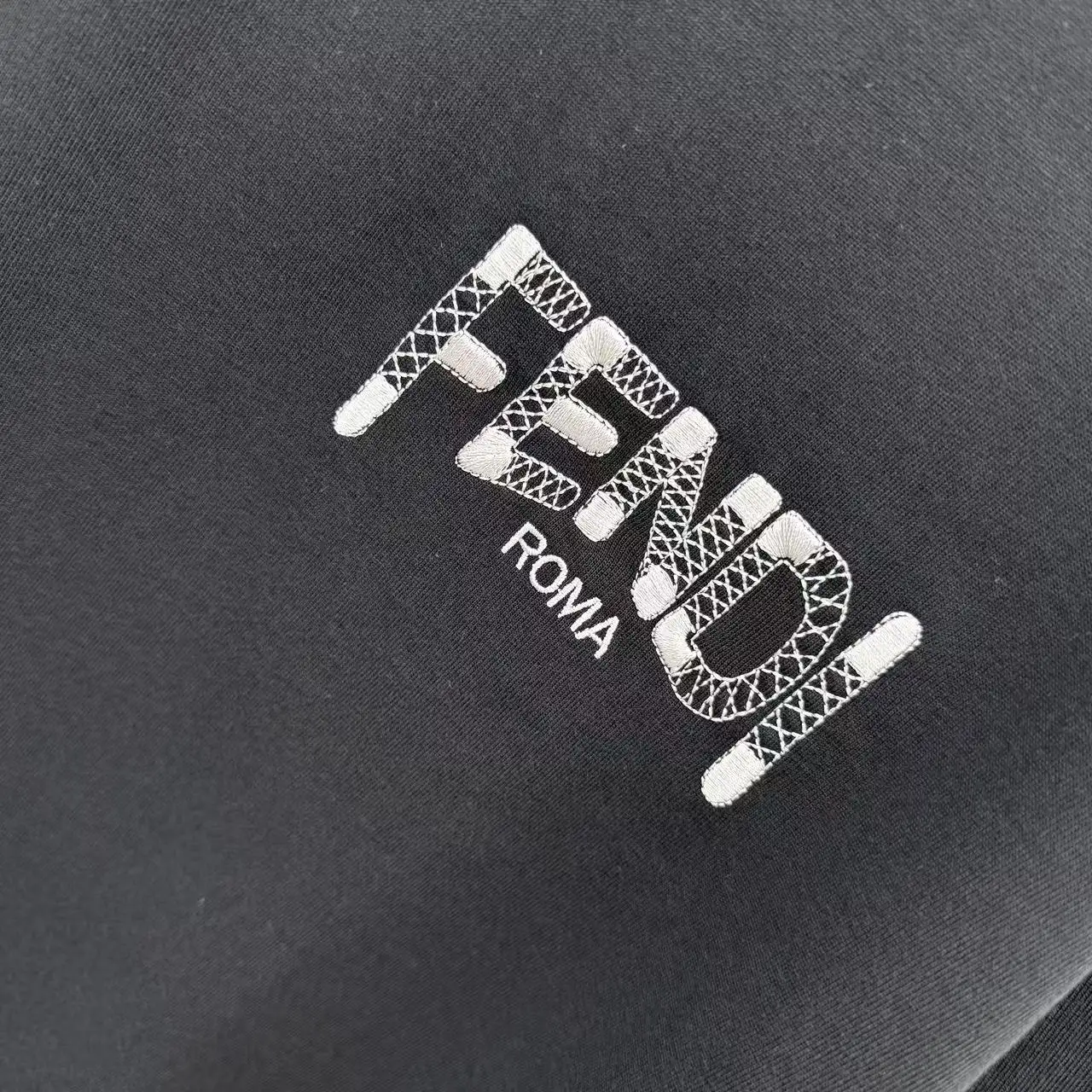 Logo Embroidered Denim Patch T-Shirt D16514311 — view 6
