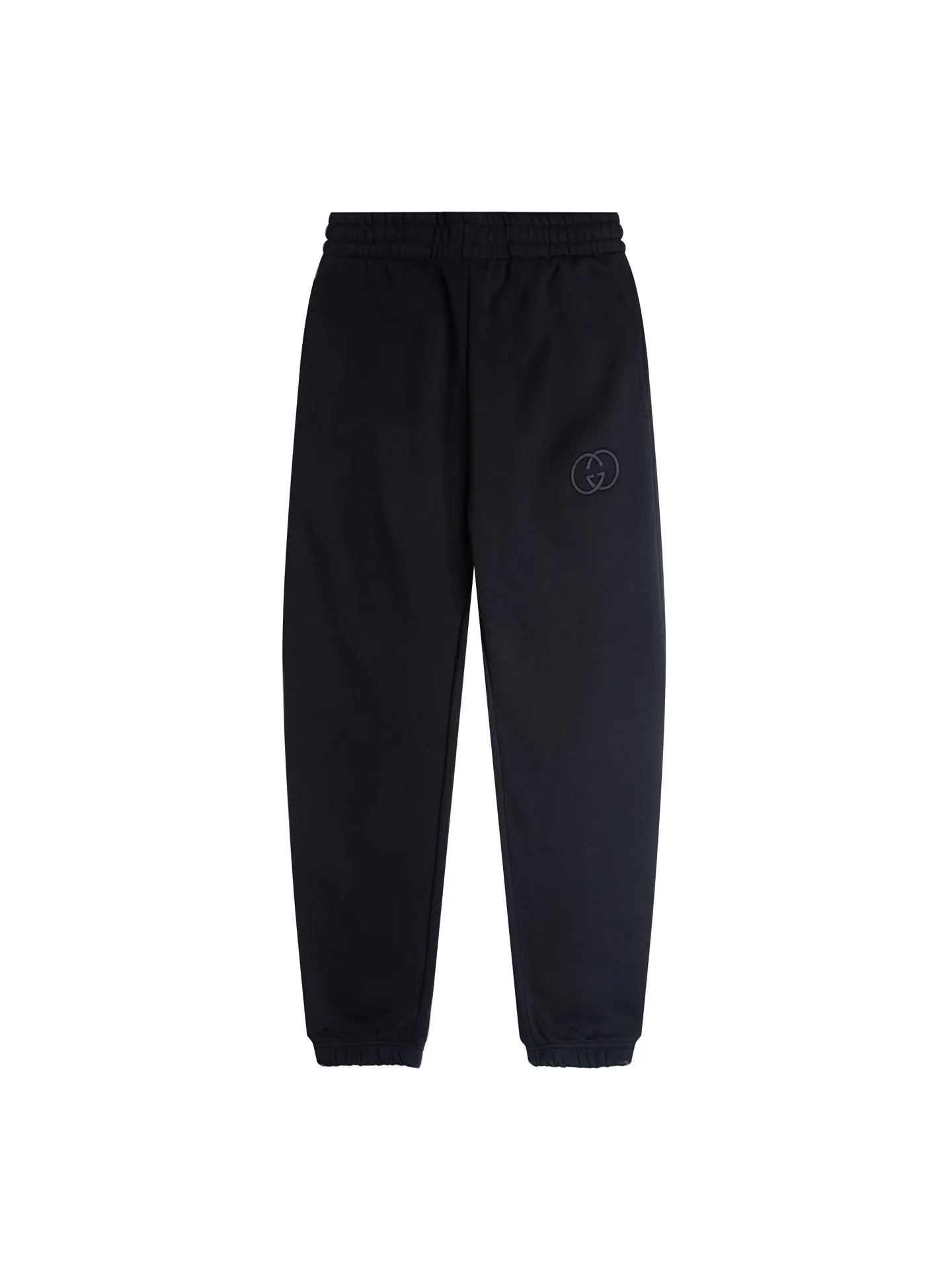 Interlocking G Embroidered Fleece-Back Sweatpants D17016432