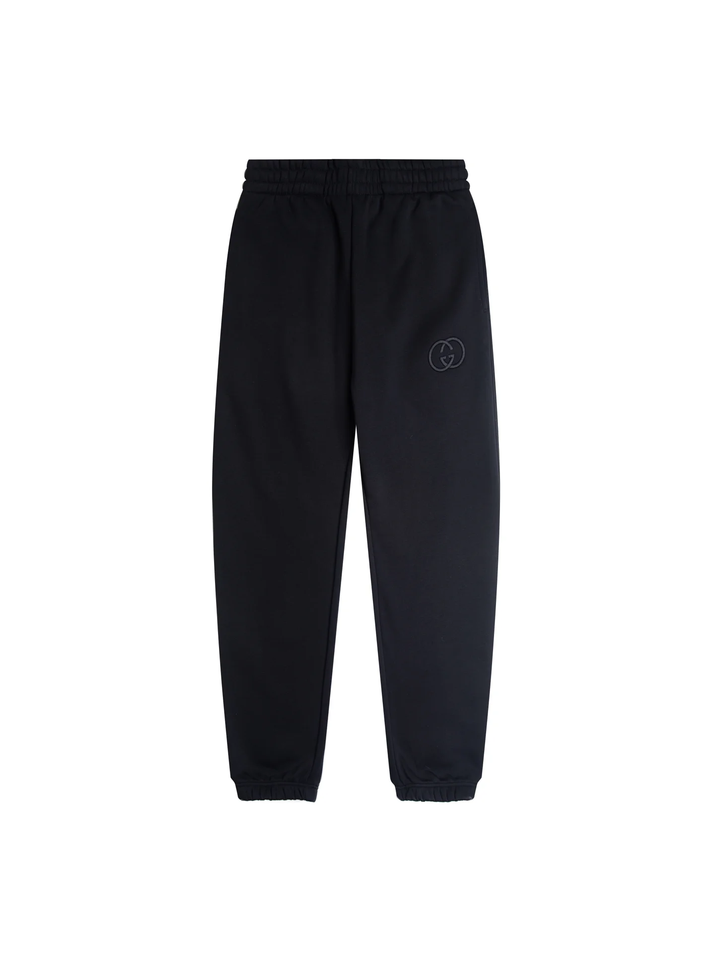 Interlocking G Embroidered Fleece-Back Sweatpants D17016432