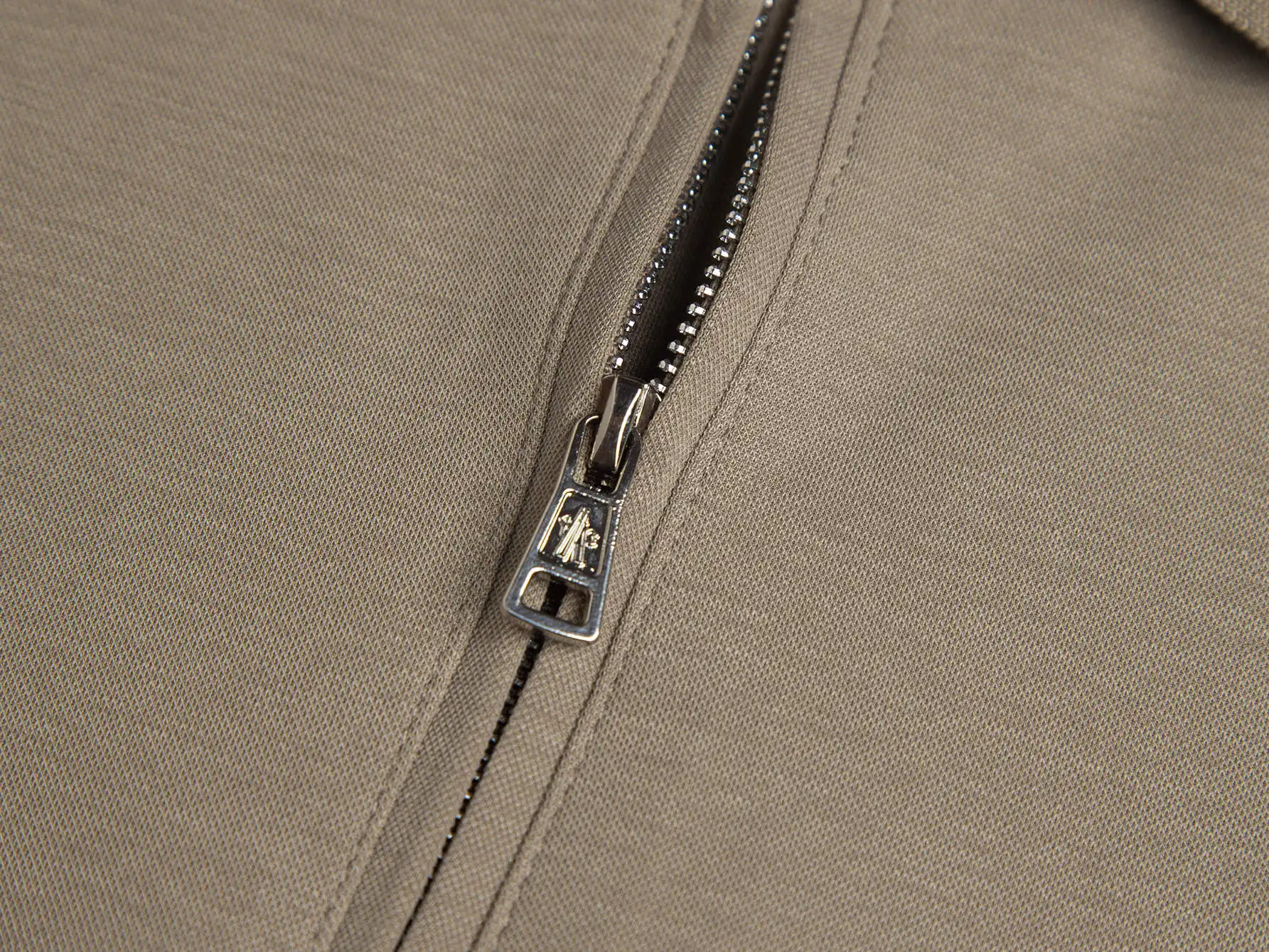 Logo-Embroidered Quarter-Zip Polo Shirt D17013119 — view 7