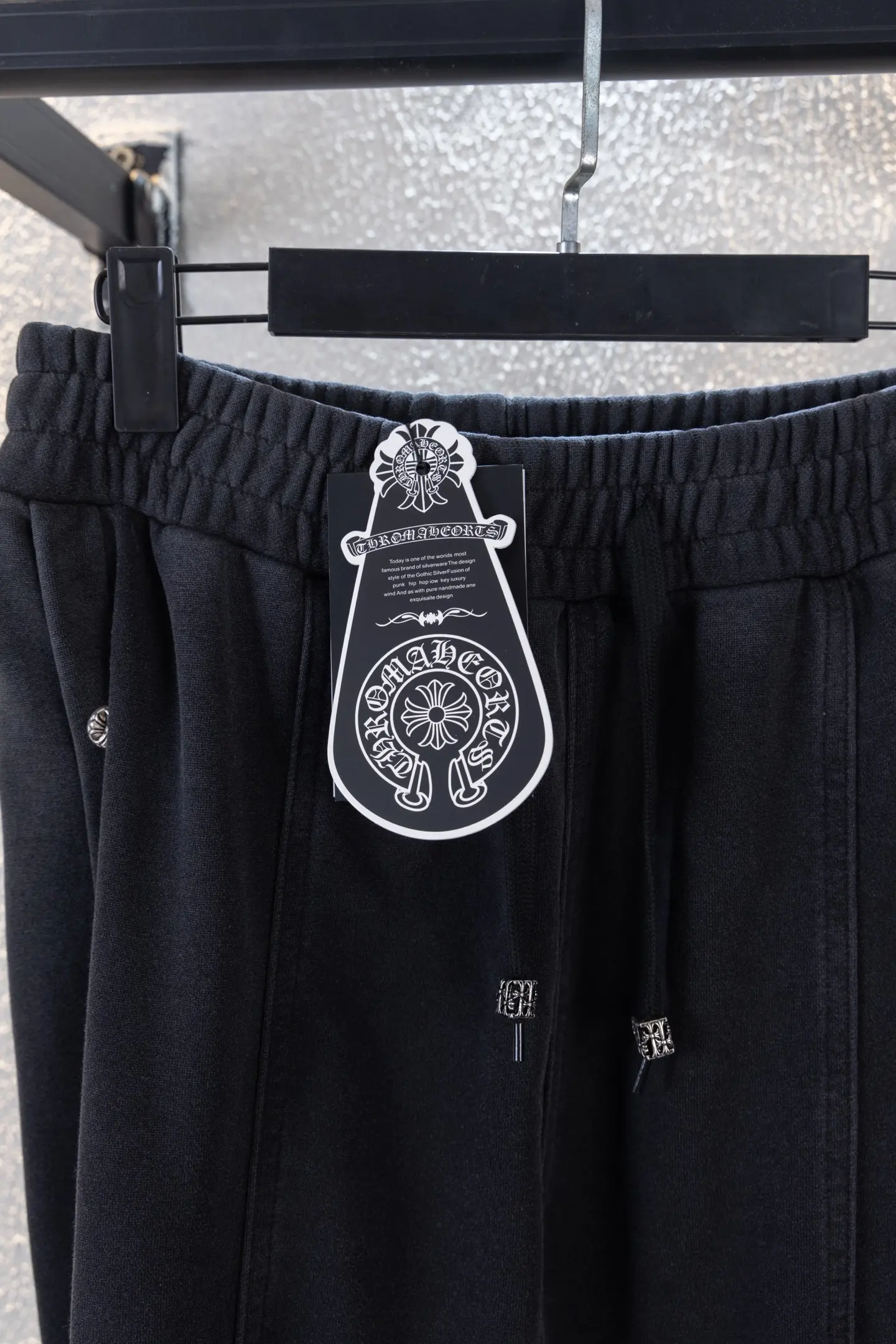 Logo-Embellished Split-Hem Sweatpants D17012652 — view 8