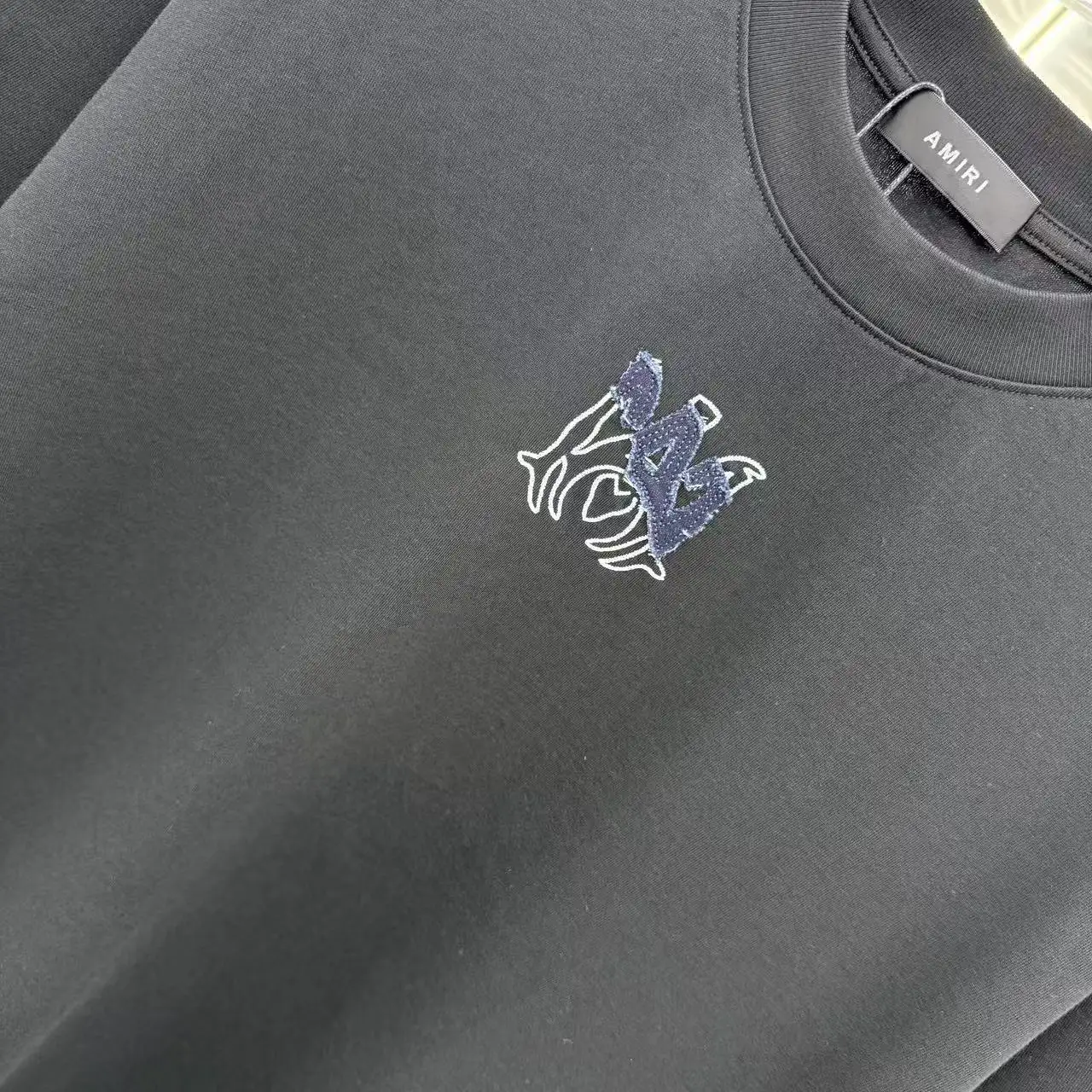 Logo Embroidered Cotton T-Shirt D17014313 — view 5