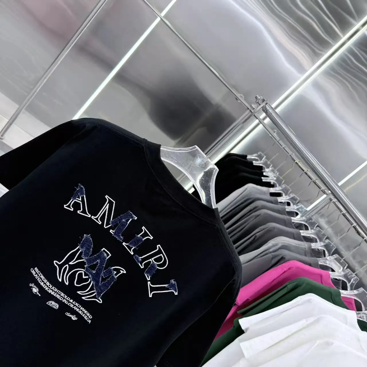 Logo Embroidered Cotton T-Shirt D17014313 — view 8
