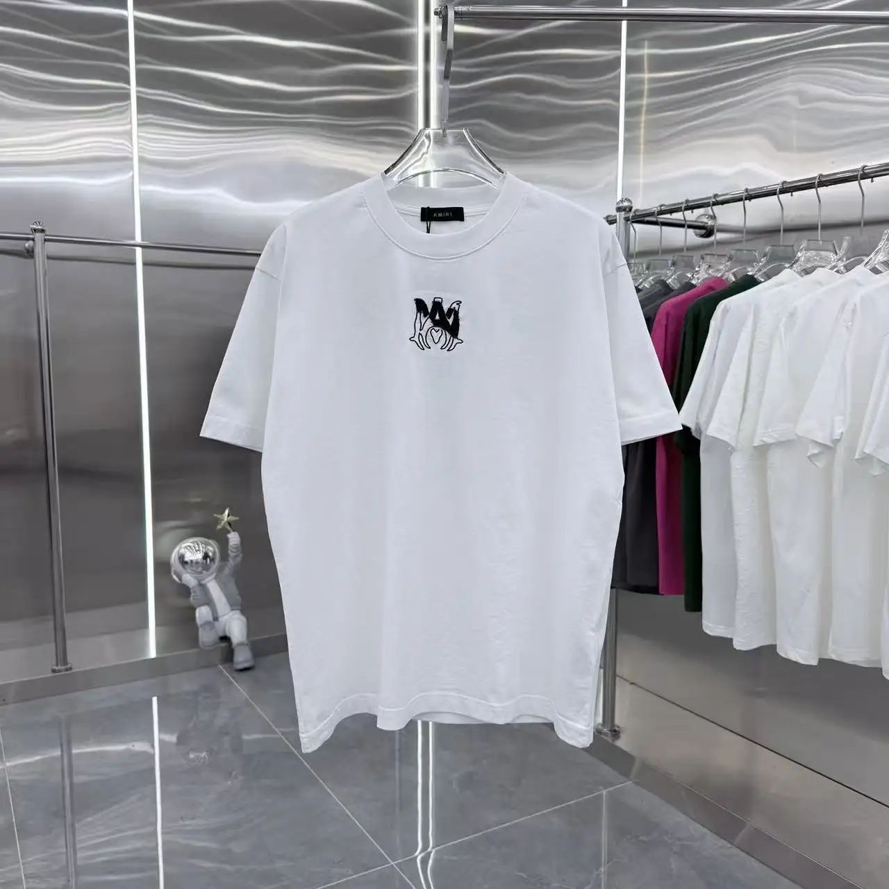 Embroidered Logo Cotton T-Shirt D17014315