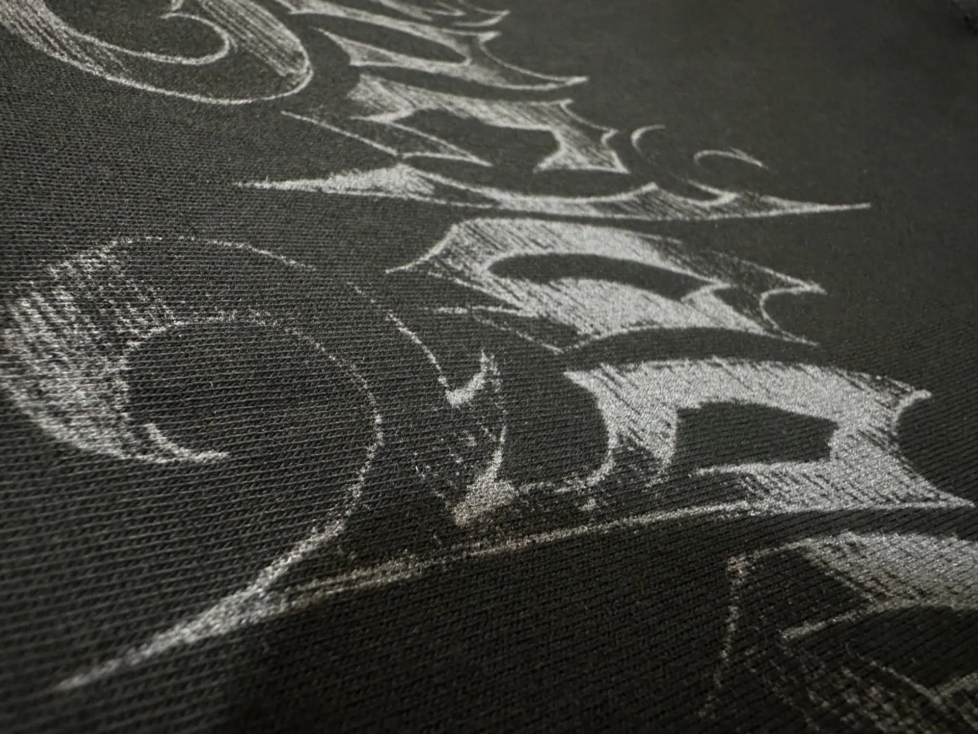 Gothic Logo Oversized Cotton T-Shirt D17011962 — view 7