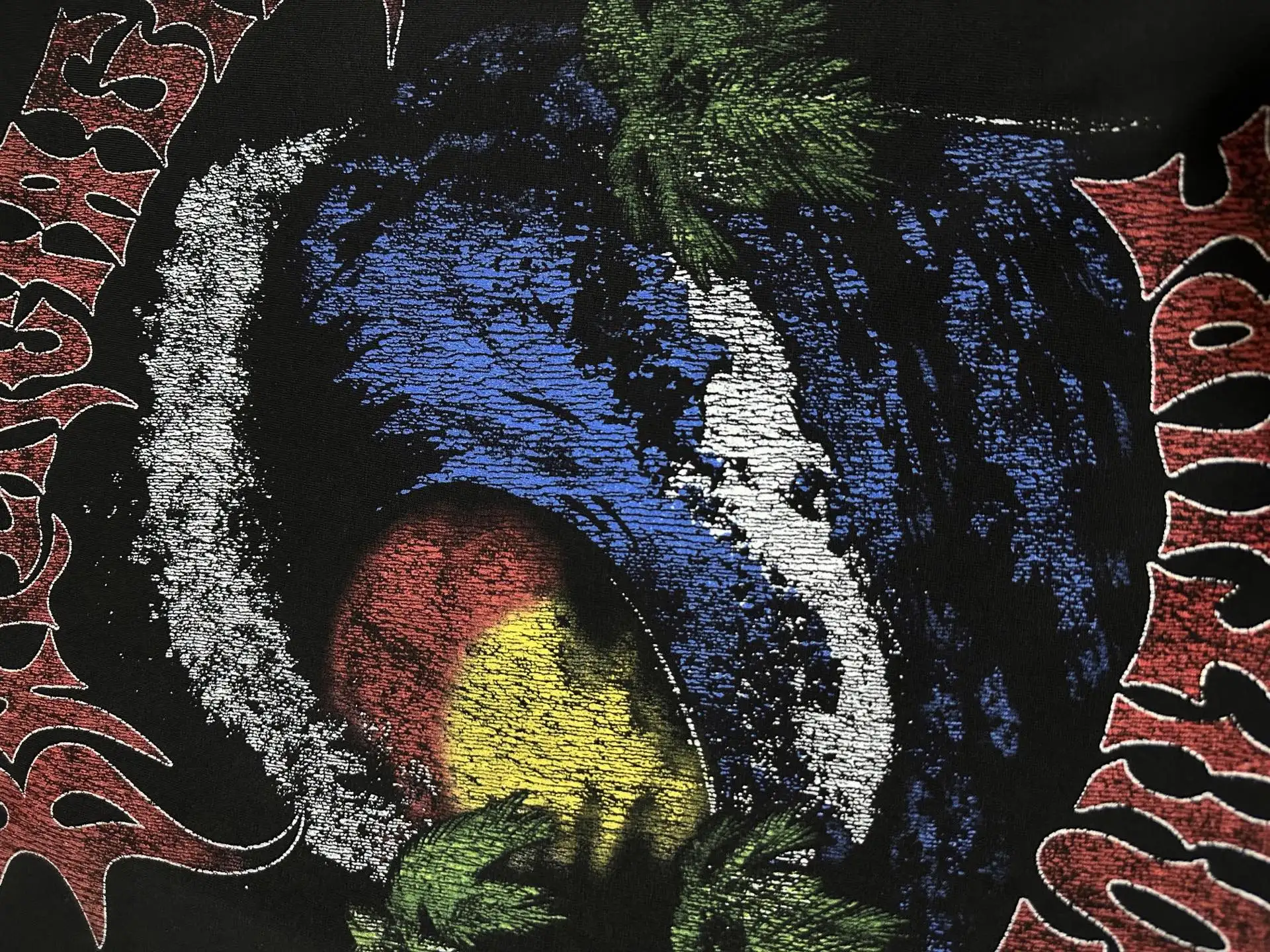 Balenciaga Couture Wave Print Sleeveless T-Shirt D17011951 — view 6
