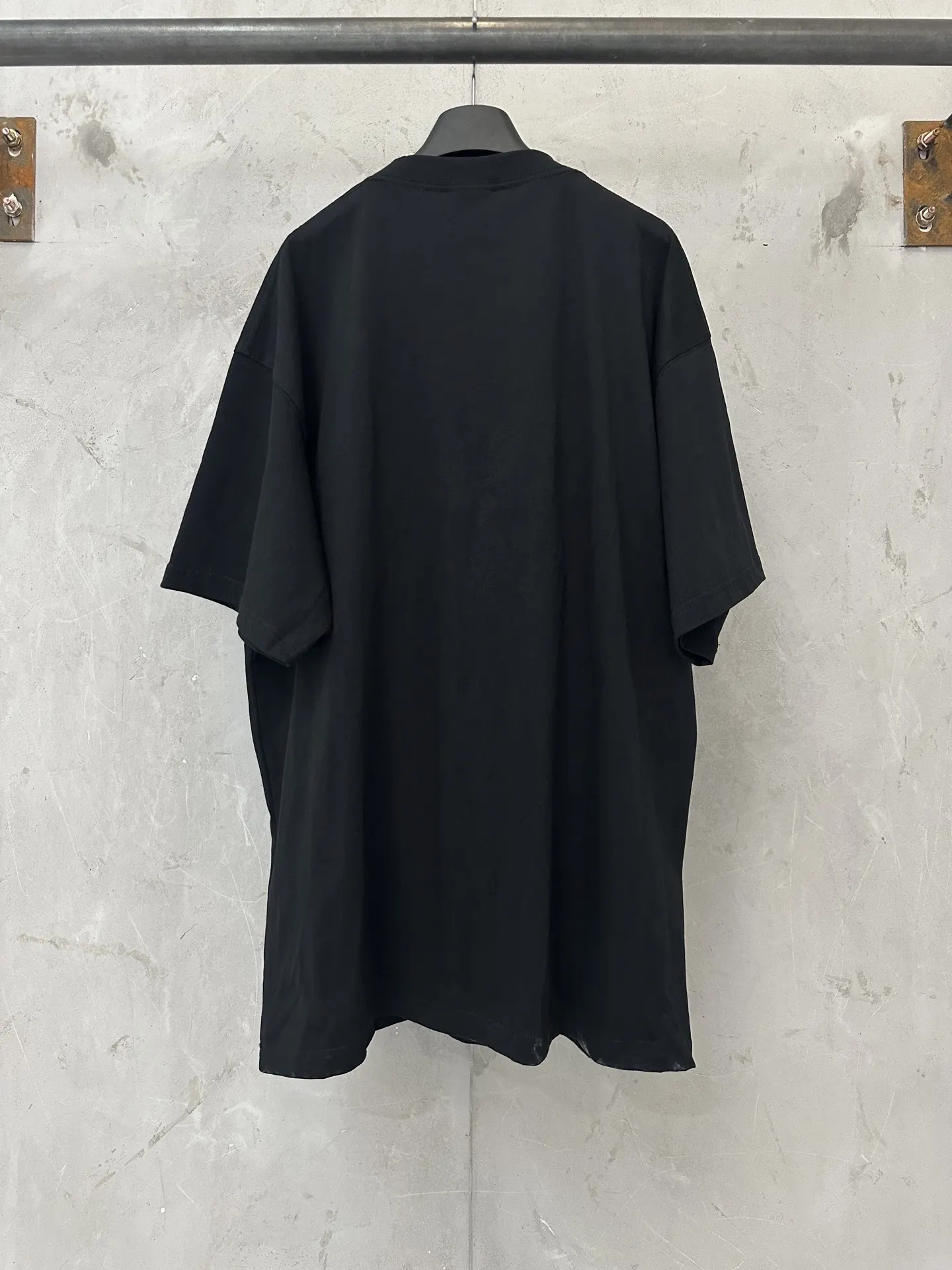 Palm Wave Graphic Oversized T-Shirt D17011964 — view 2