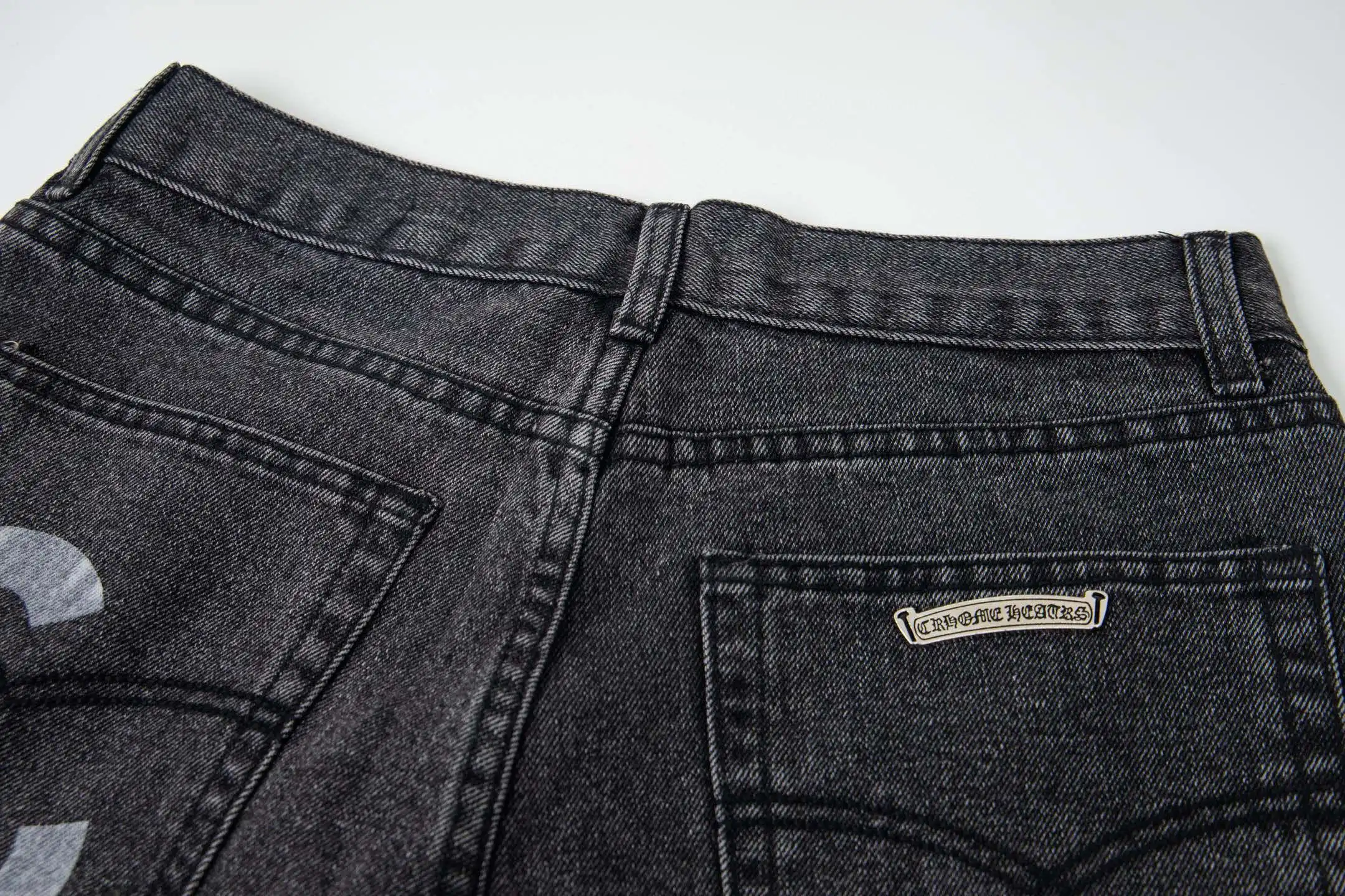Matty Boy Sex Records Patchwork Straight-Leg Jeans D17019761 — view 16