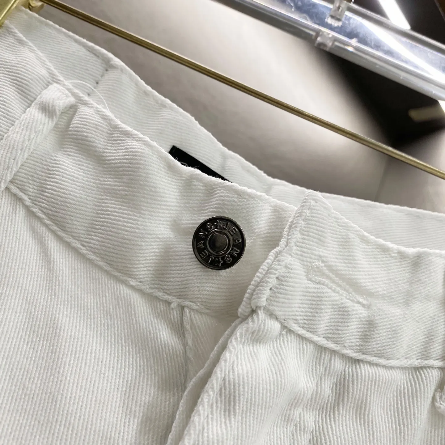 Chrome Hearts Cross Patch Straight-Leg Jeans D17019615 — view 6