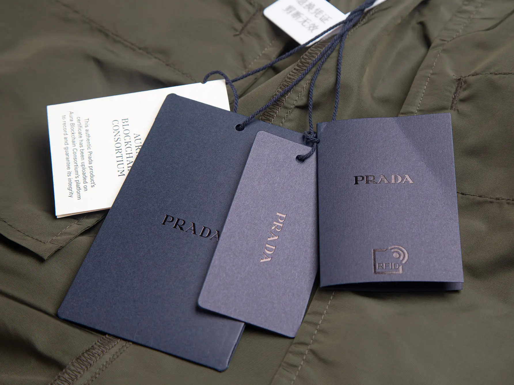 Logo-Appliquéd Re-Nylon Cargo Shorts D17016221 — view 9