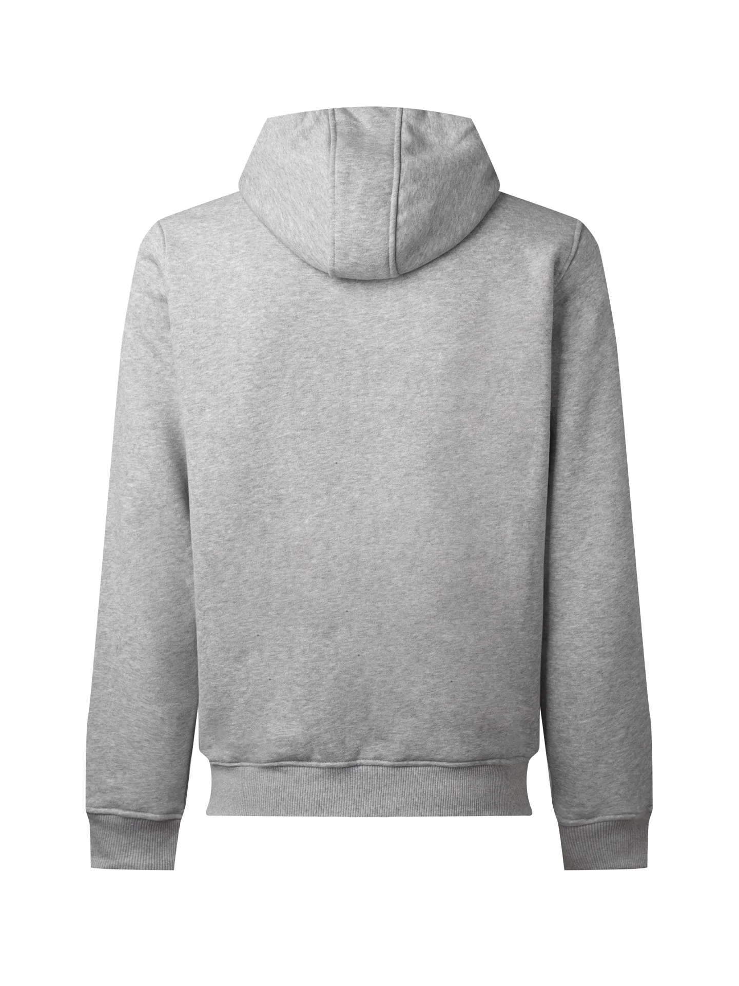 Check-Lined Embroidered Cotton-Blend Zip-Up Hoodie D17016448 — view 2