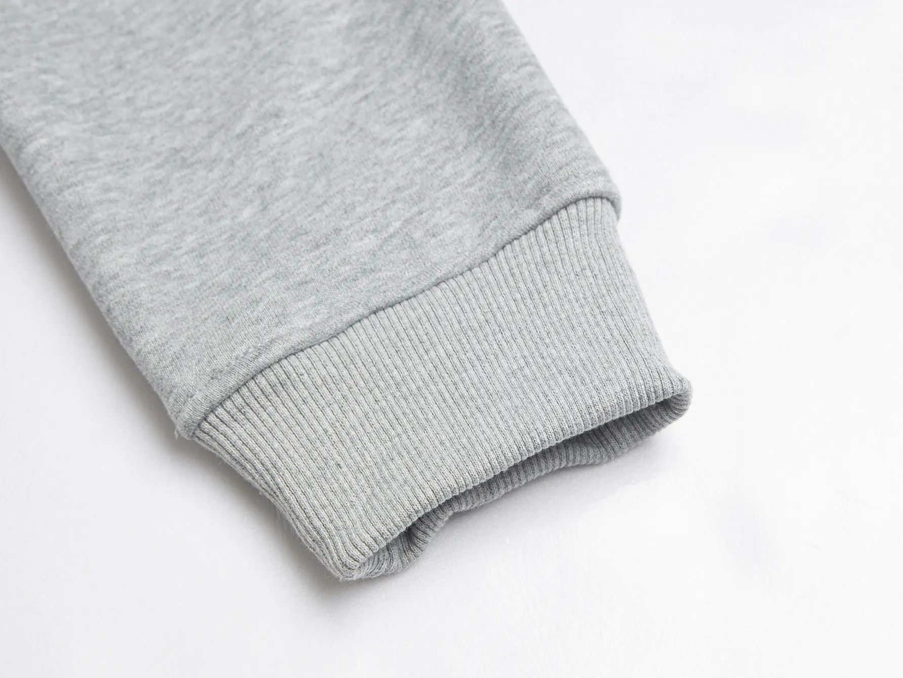 Check-Lined Embroidered Cotton-Blend Zip-Up Hoodie D17016448 — view 10