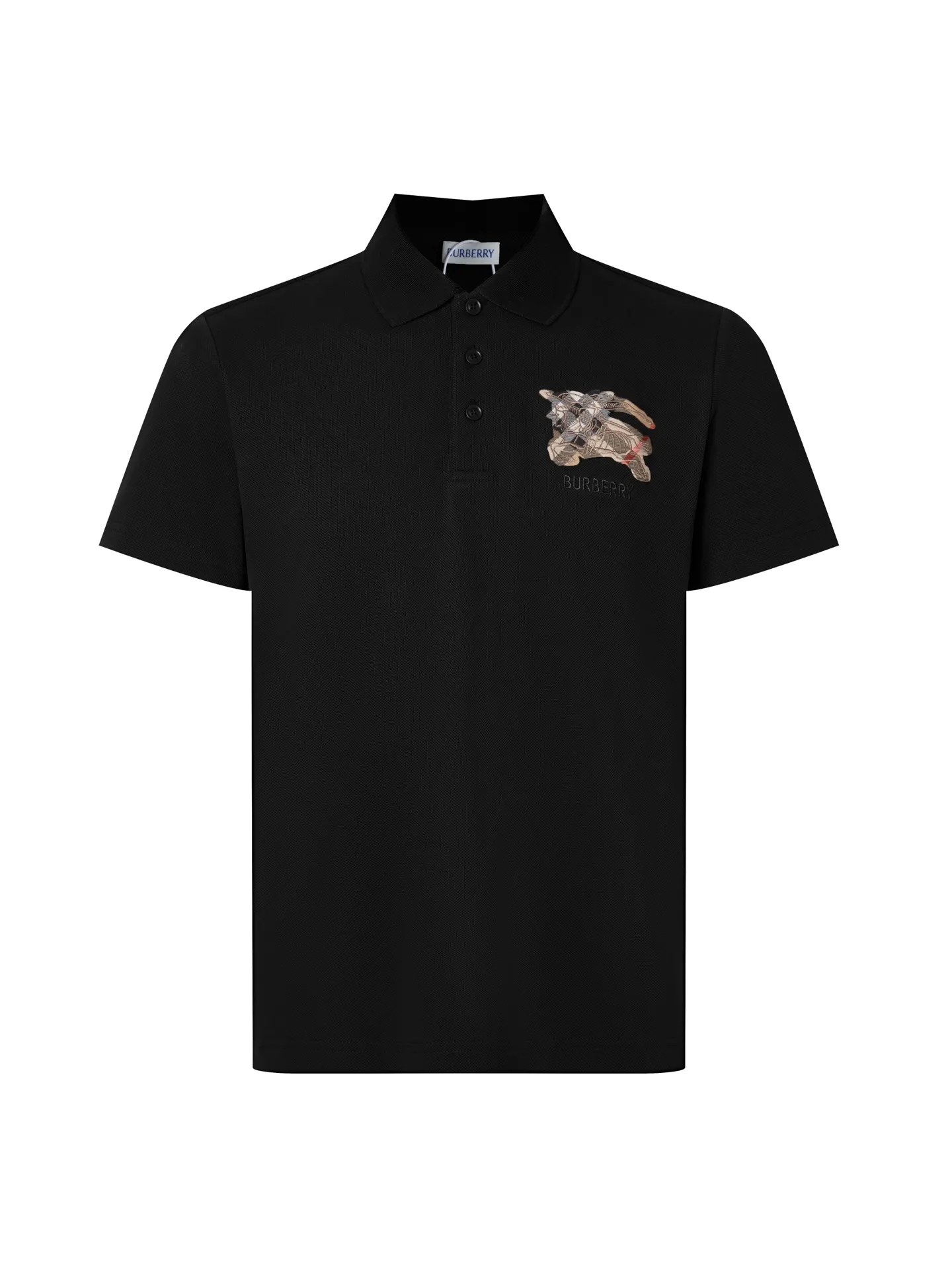 EKD Appliqué Cotton-Blend Piqué Polo Shirt D17015640