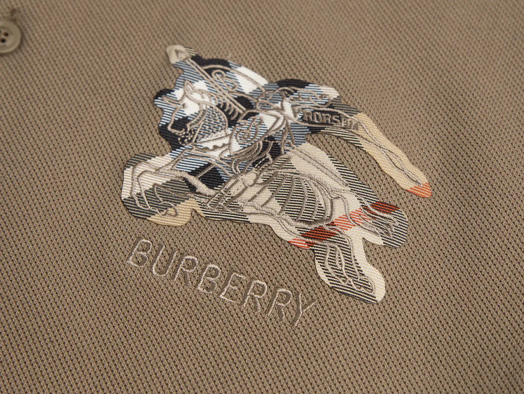 EKD Appliqué Cotton-Piqué Polo Shirt D17015639 — view 3