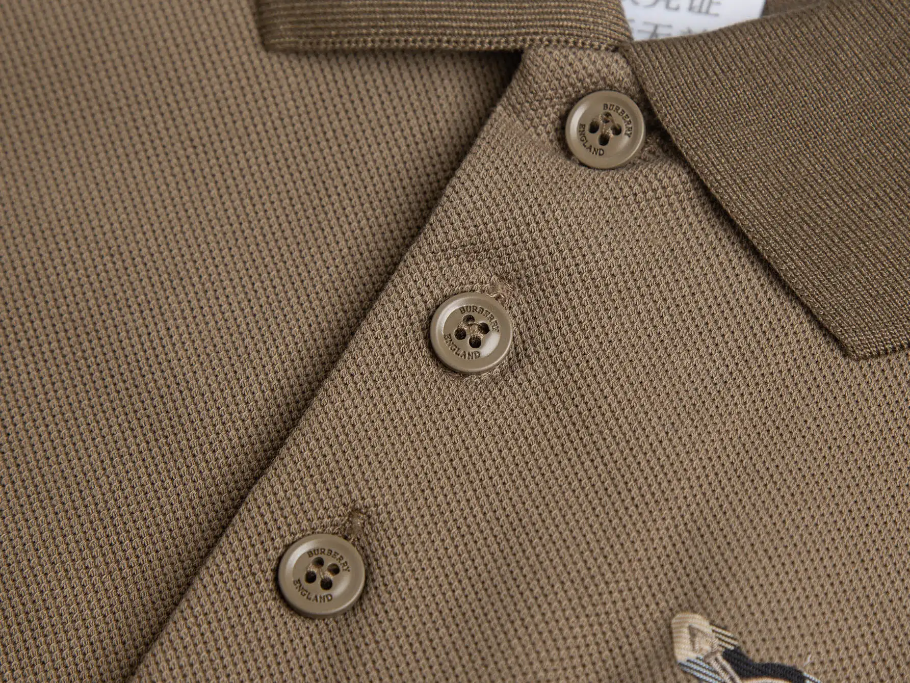 EKD Appliqué Cotton-Piqué Polo Shirt D17015639 — view 5