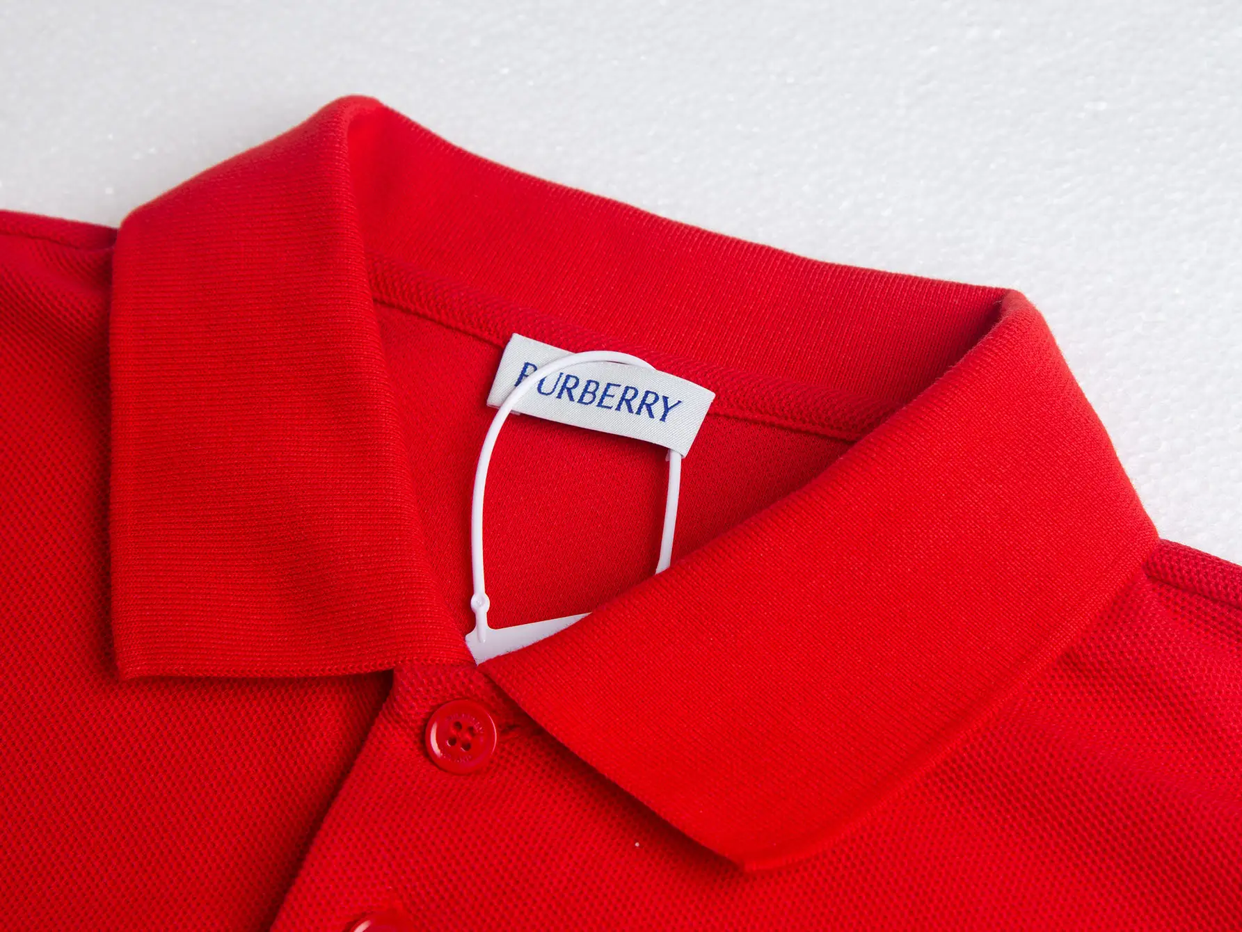 Embroidered Logo Piqué Cotton Polo Shirt D17015641 — view 7
