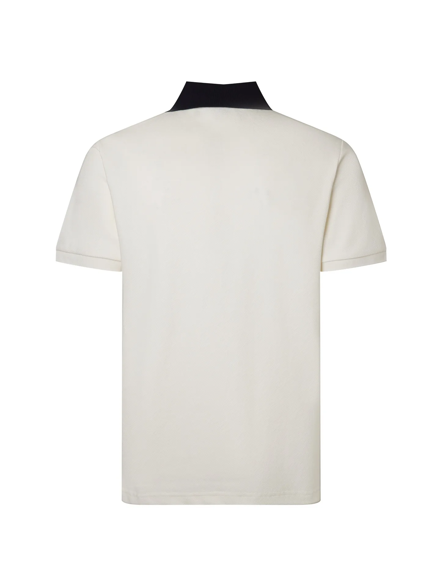 Contrast-Collar Cotton-Blend Polo Shirt D17013108 — view 2