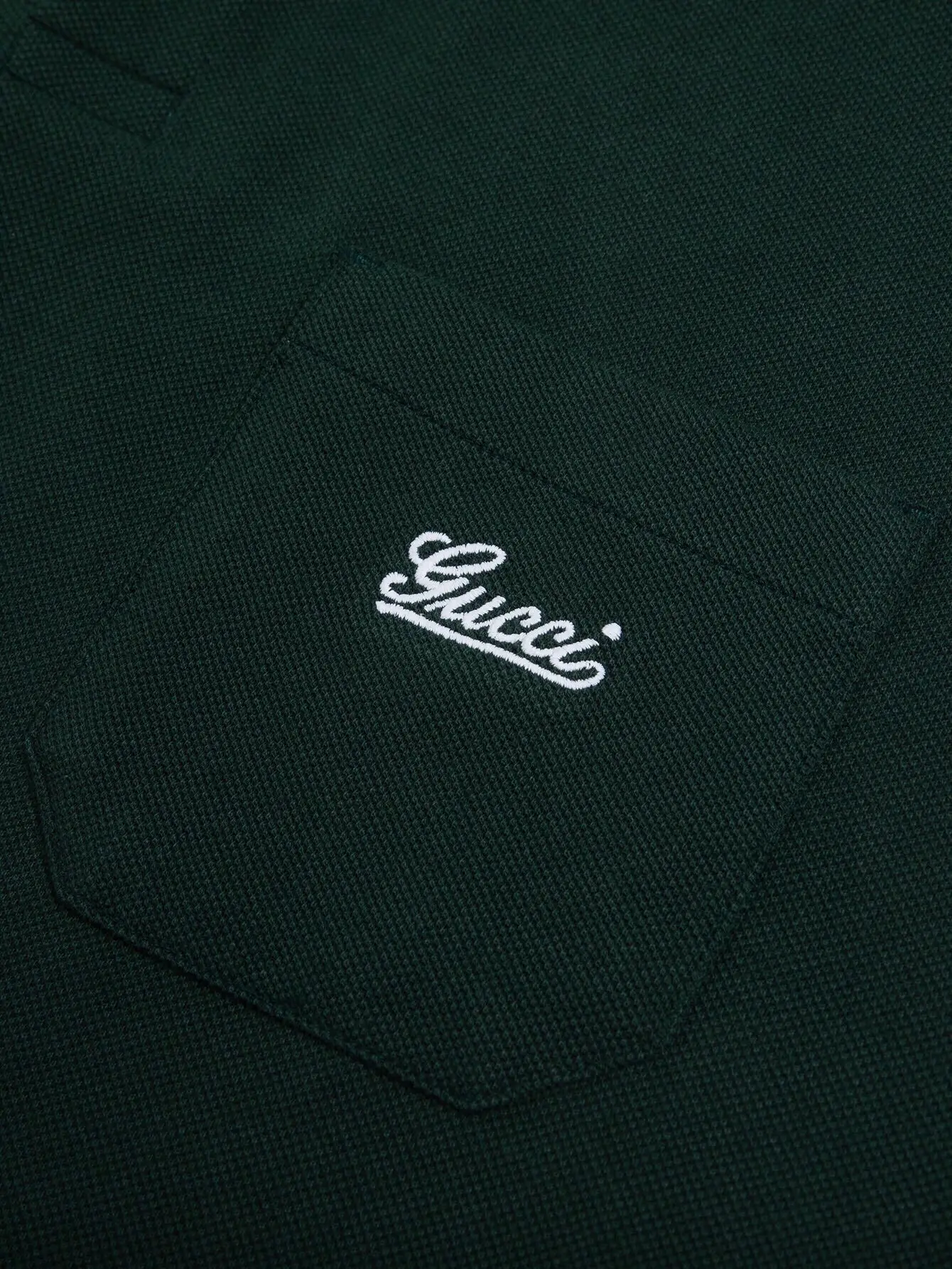 Logo-Embroidered Piqué Polo Shirt D17015683 — view 5