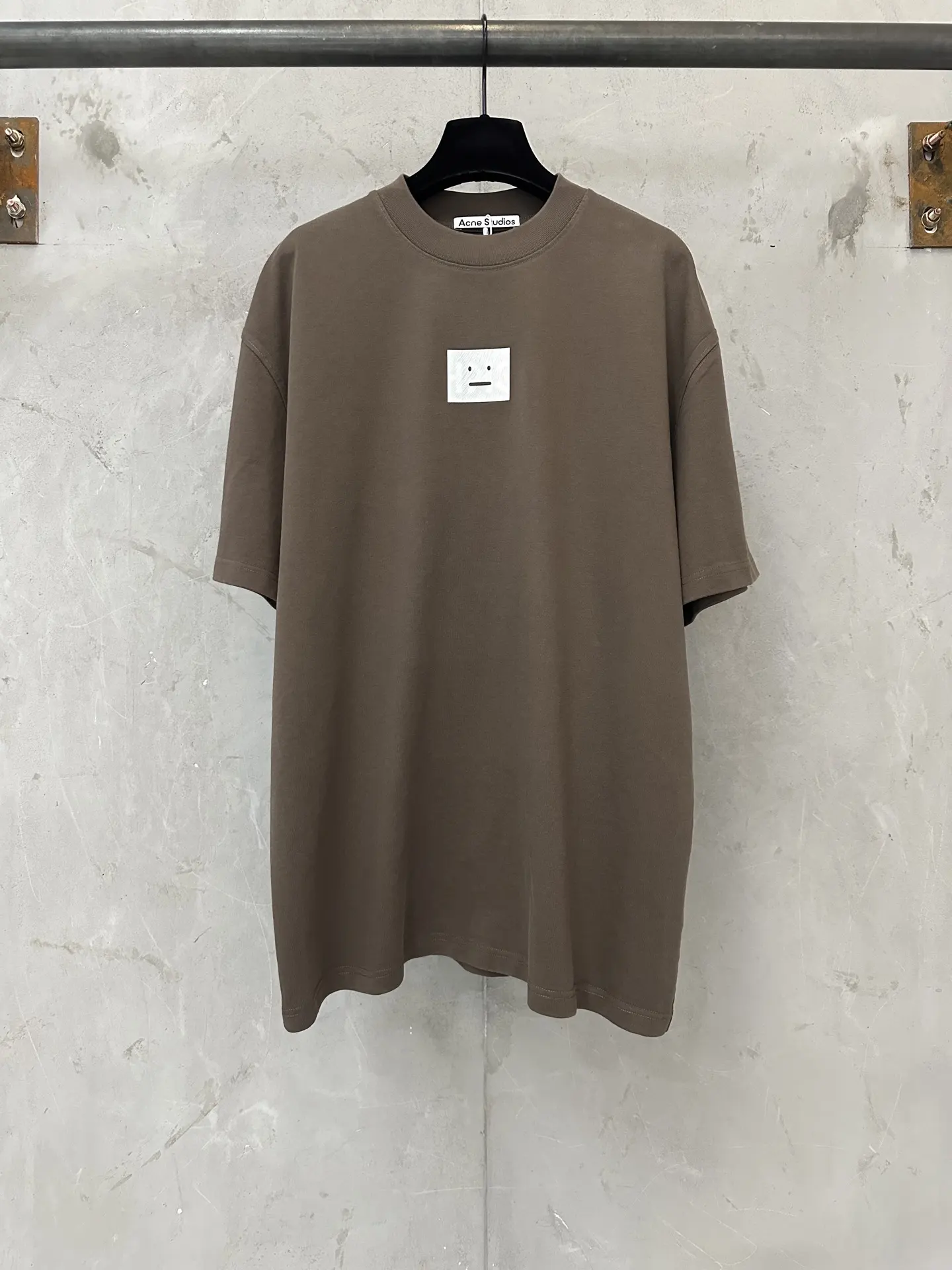 Face Logo Heavyweight Cotton T-Shirt D17011950