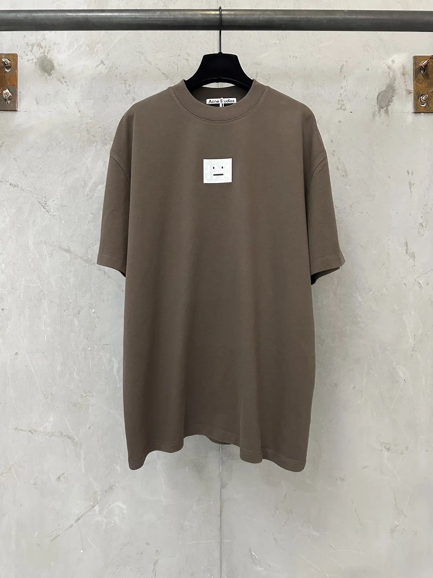 Face Logo Heavyweight Cotton T-Shirt D17011950