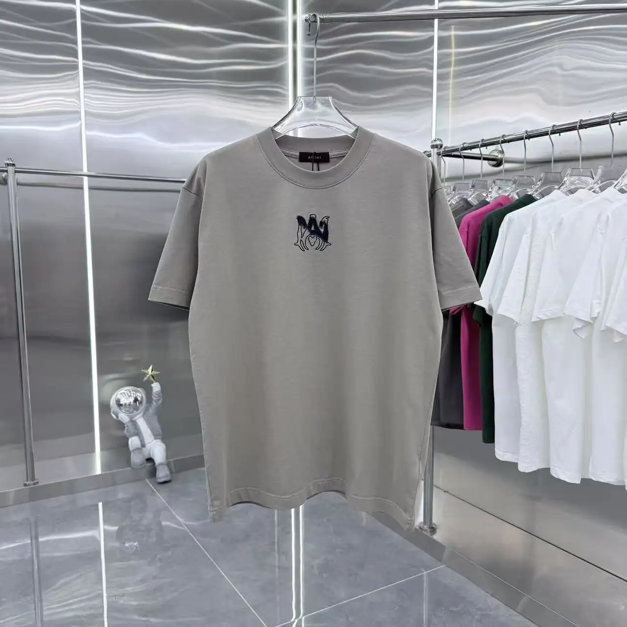 Embroidered Logo Cotton T-Shirt D17014314