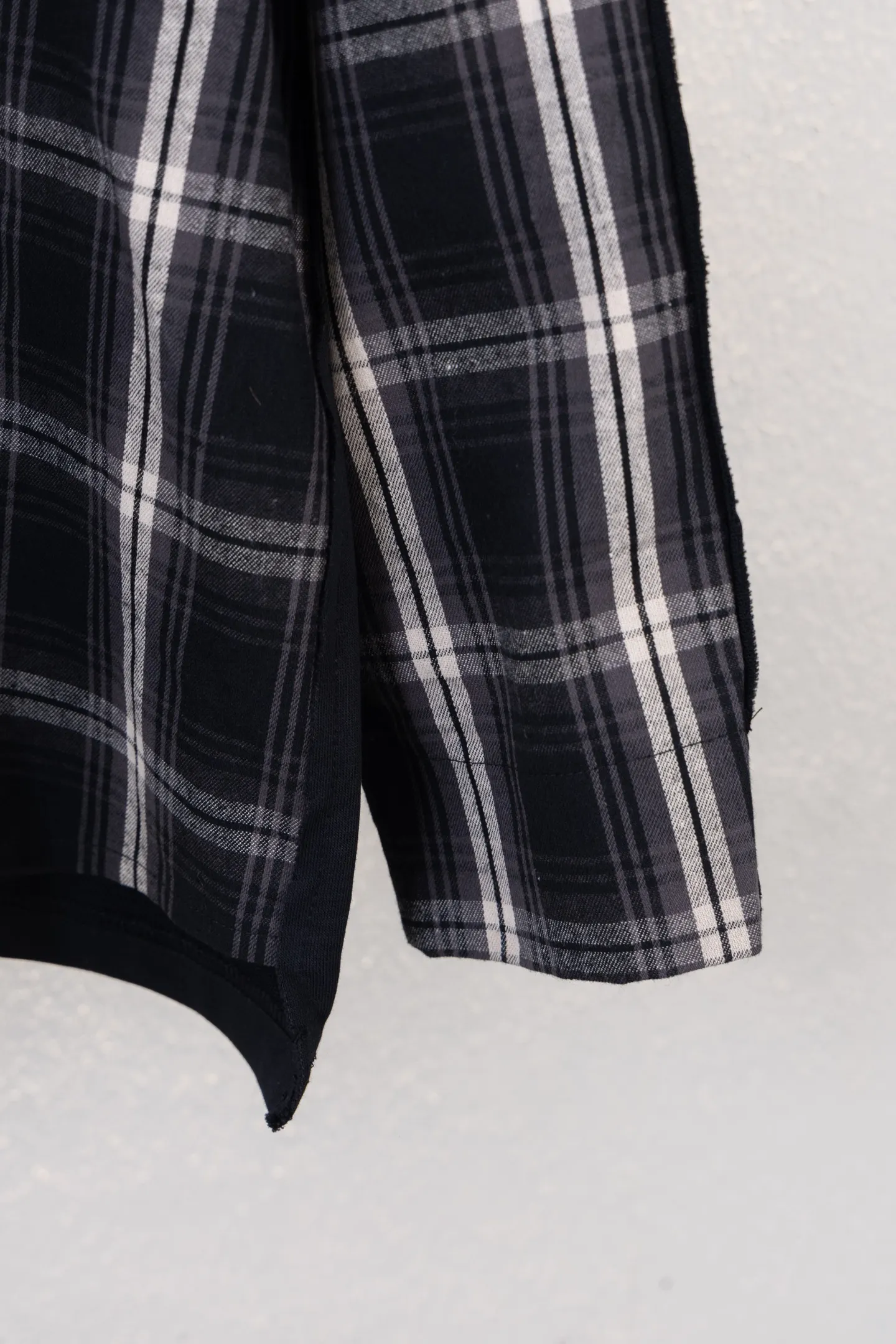 Oversized Checked Cotton Flannel Shirt D17512646 — view 5