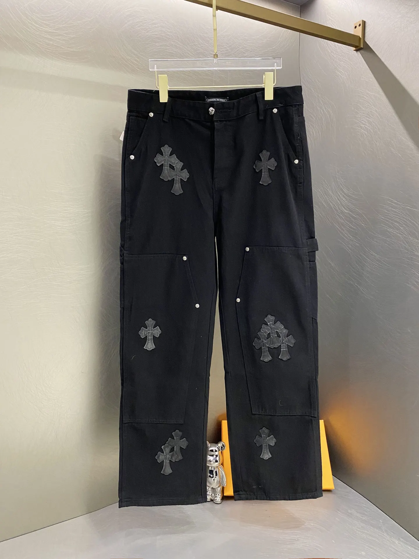 Cross Patch Double-Knee Carpenter Jeans D17519614