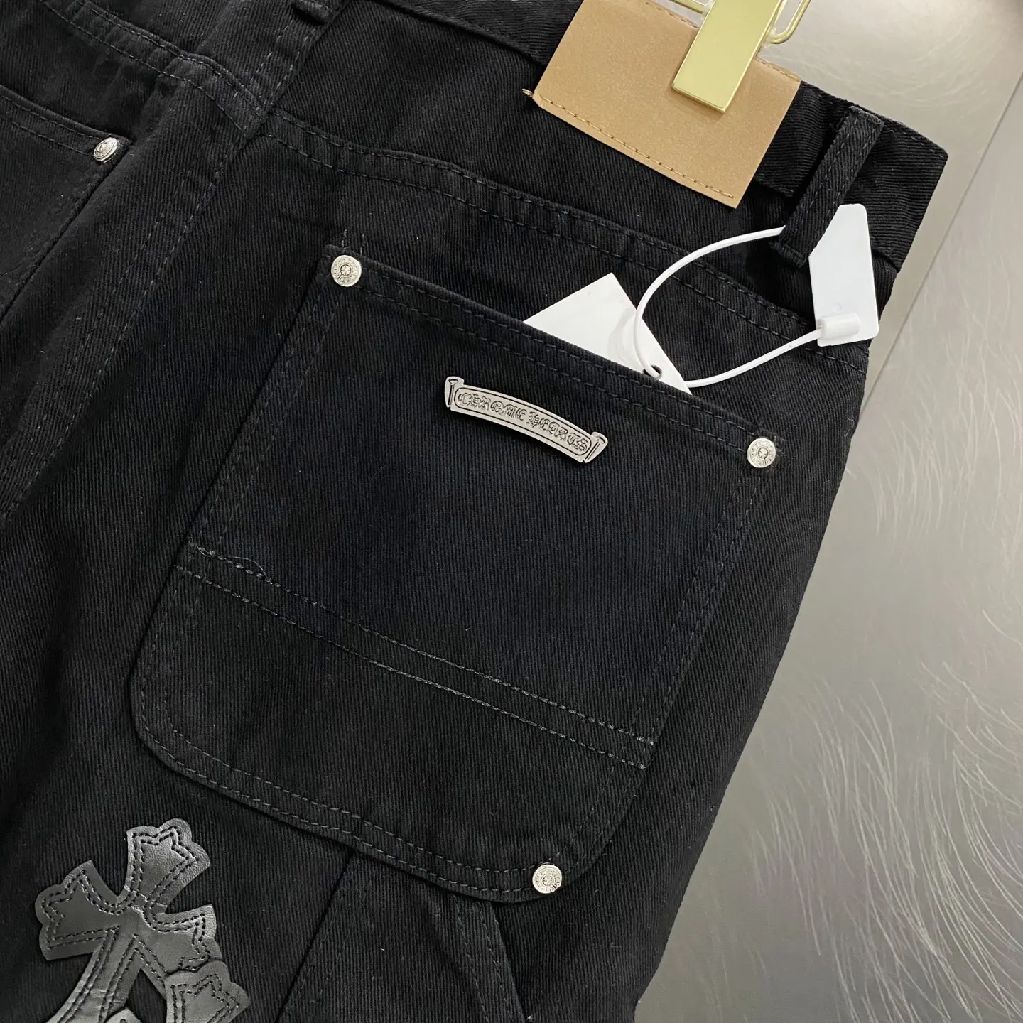 Cross Patch Double-Knee Carpenter Jeans D17519614 — view 4