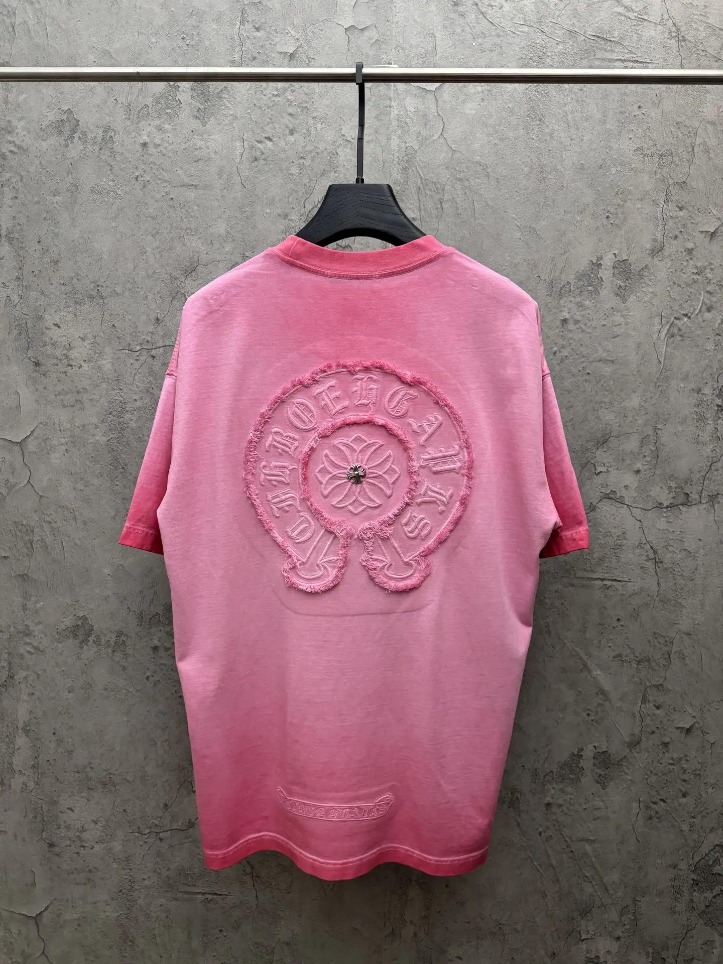 Embroidered Washed Cotton T-Shirt D17514372 — view 2