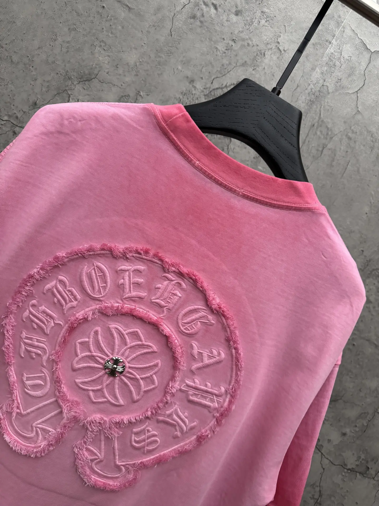 Embroidered Washed Cotton T-Shirt D17514372 — view 4