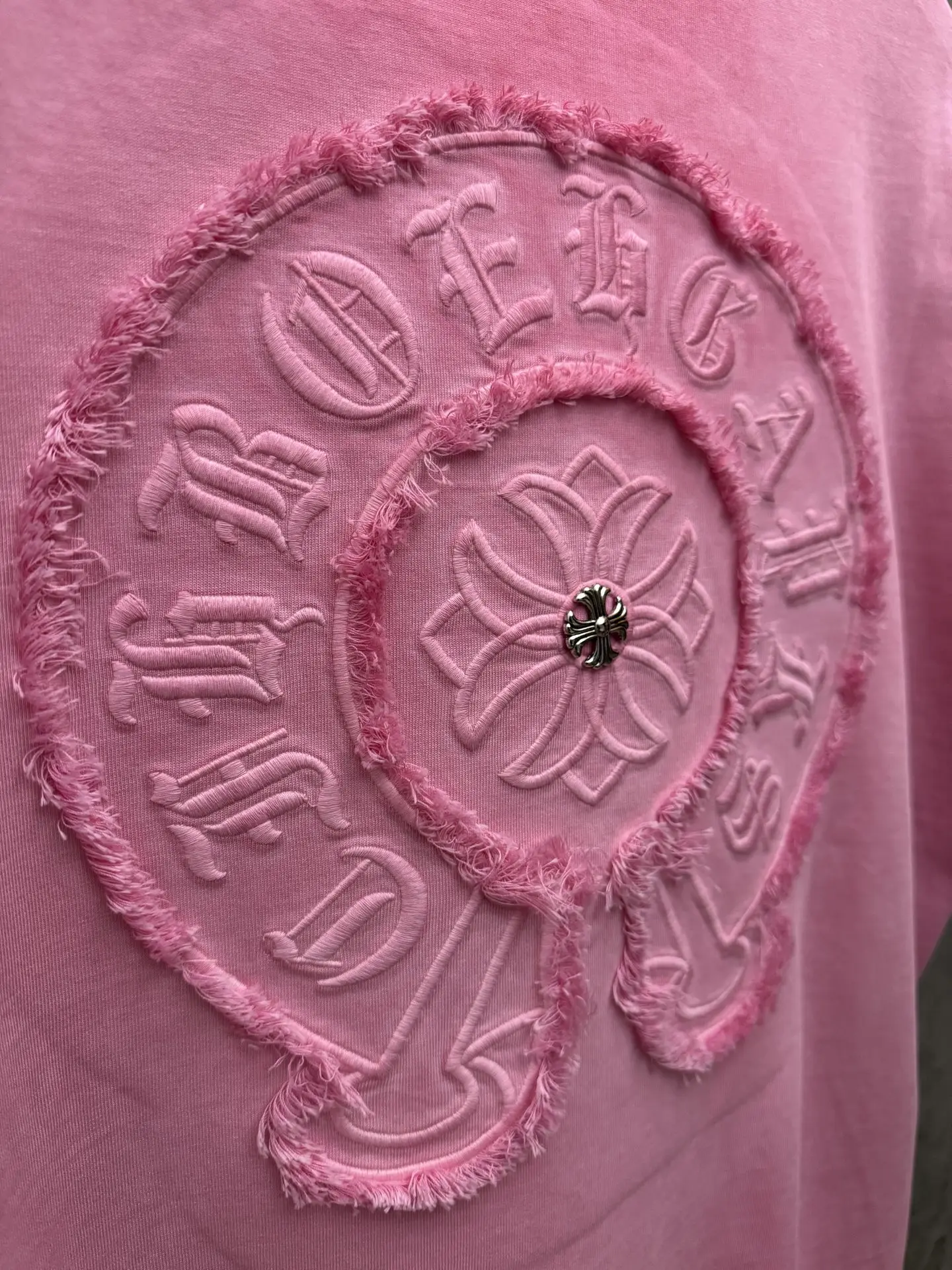 Embroidered Washed Cotton T-Shirt D17514372 — view 8