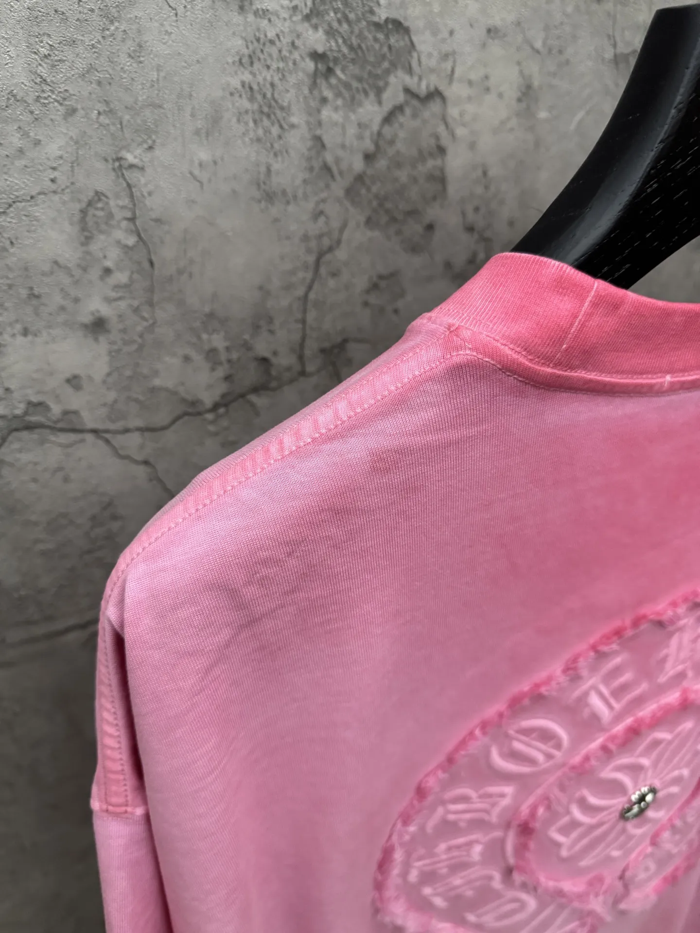 Embroidered Washed Cotton T-Shirt D17514372 — view 9