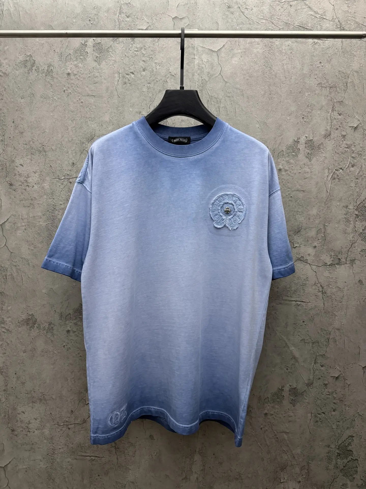 Chrome Hearts Acid-Wash Embroidered T-Shirt D17514368