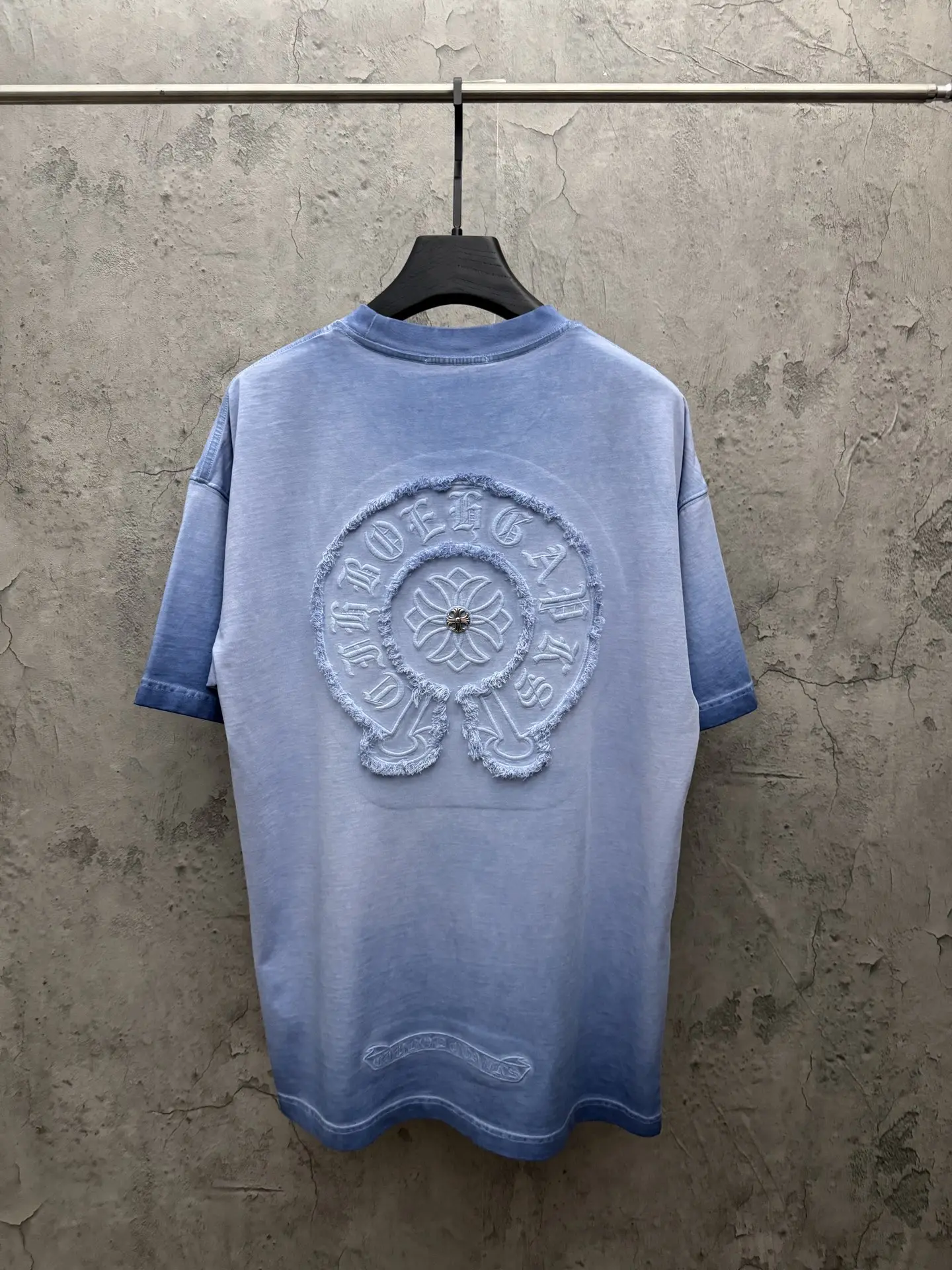 Chrome Hearts Acid-Wash Embroidered T-Shirt D17514368 — view 2