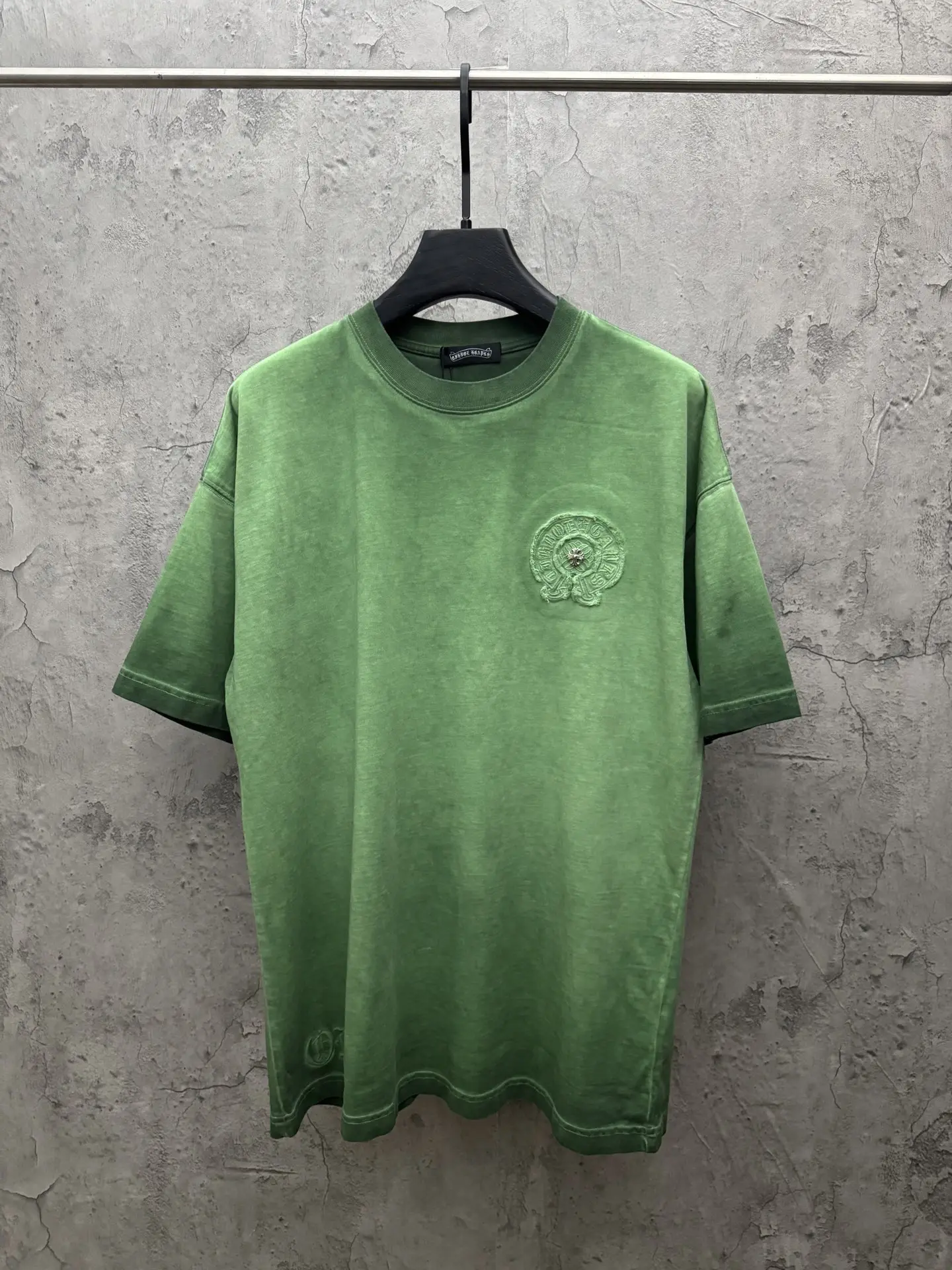 Embroidered Washed Cotton T-Shirt D17514371