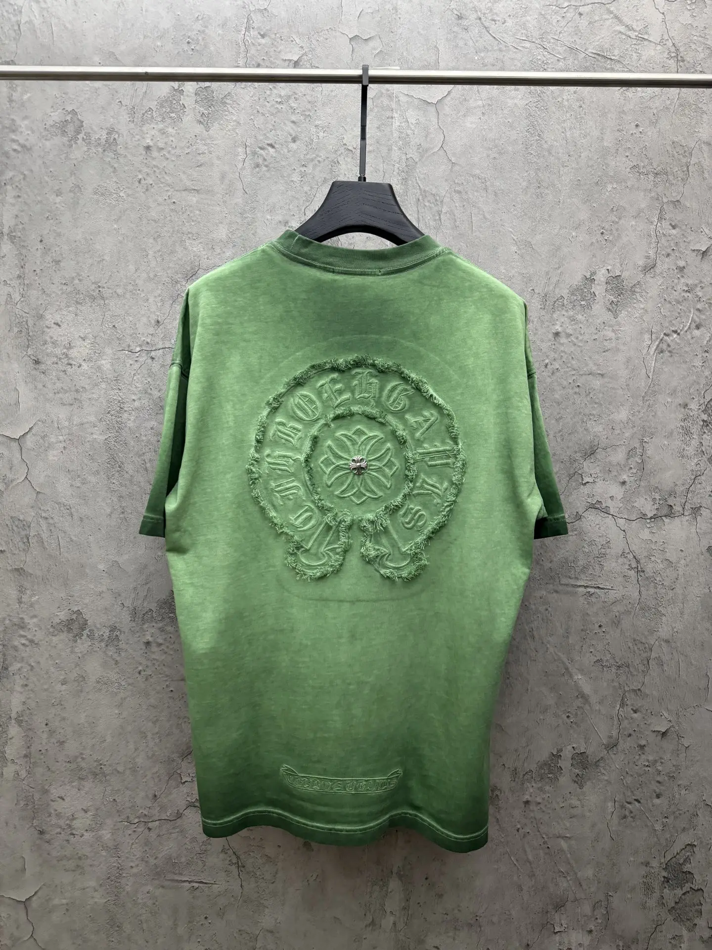Embroidered Washed Cotton T-Shirt D17514371 — view 2